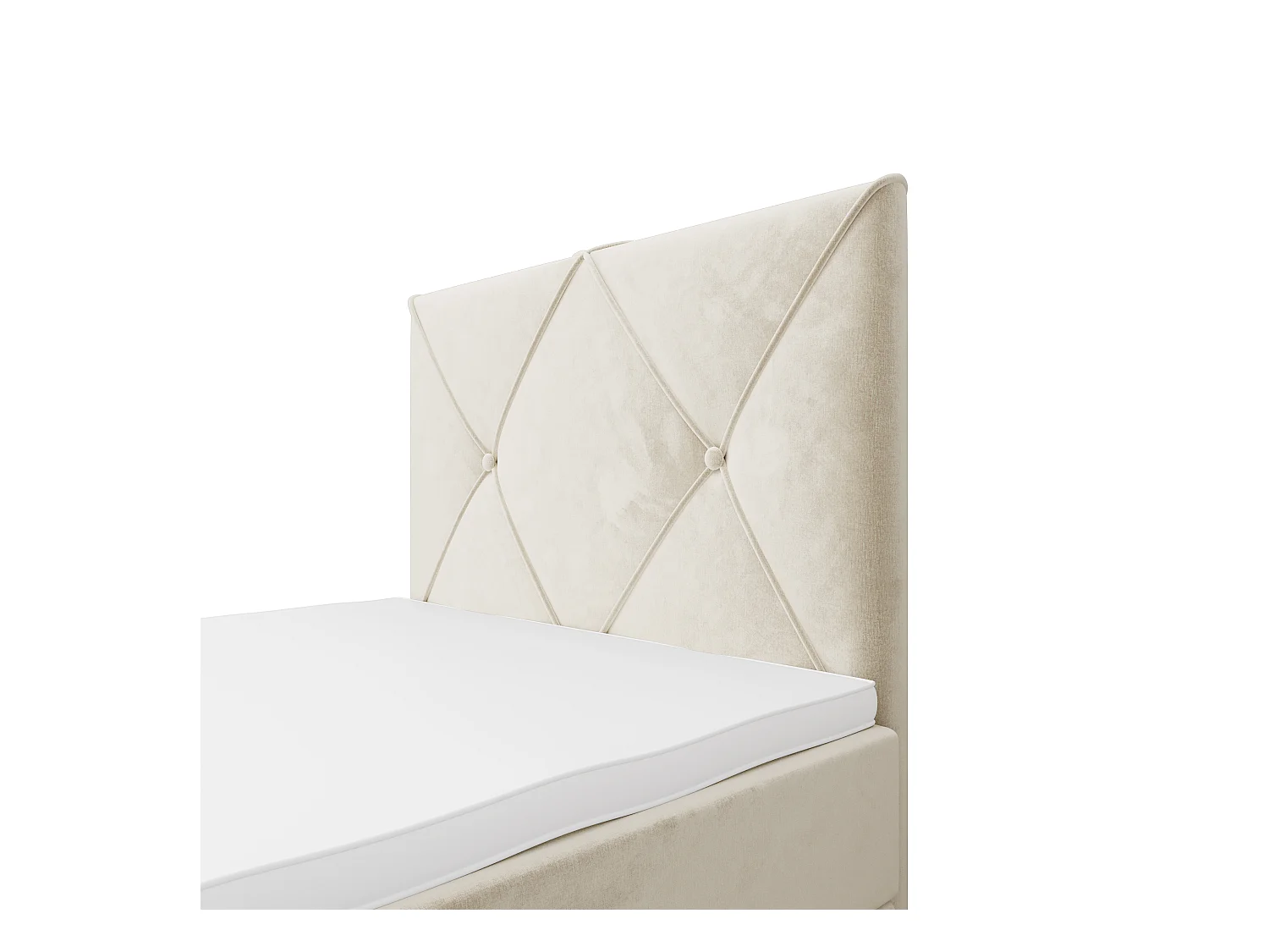 Łóżko kontynentalne ALTEA 120x200 Monolith 02