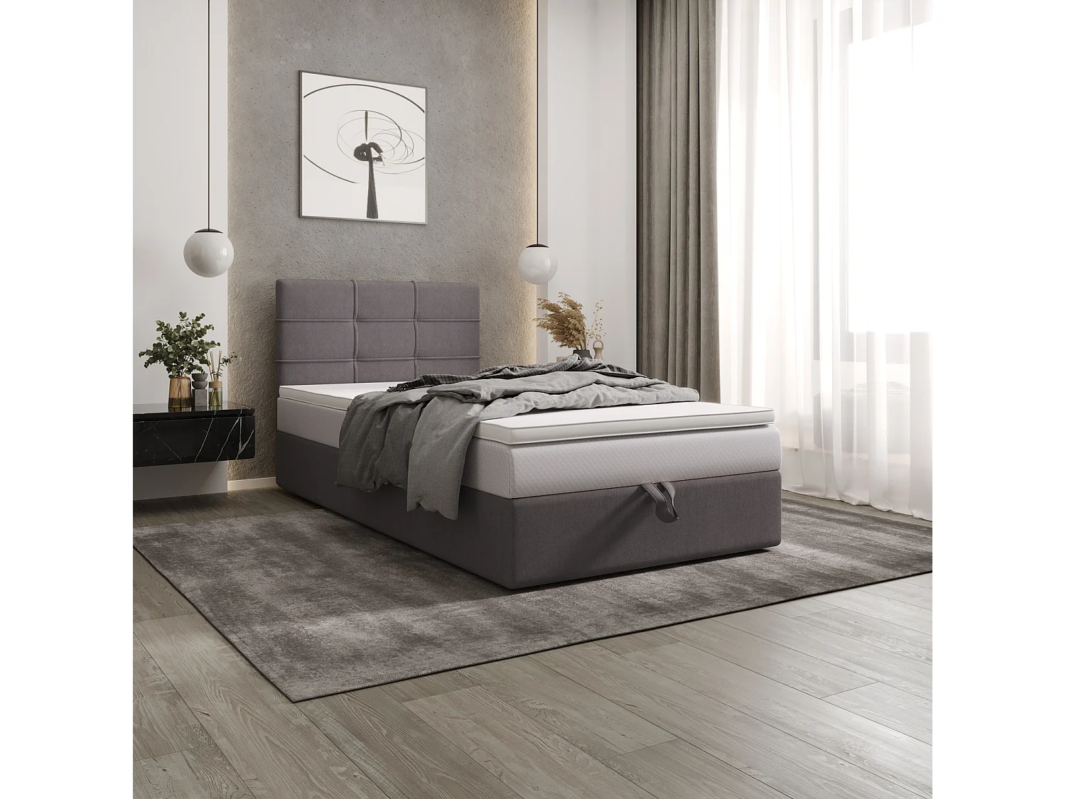 Boxspringbett DUO 2 90x200 Cosmic 160