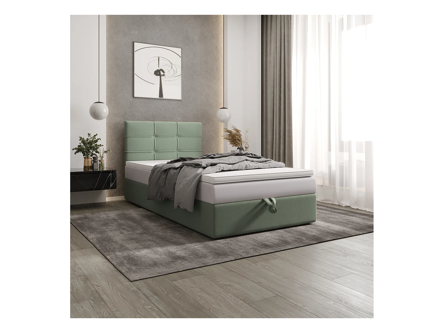Boxspringbett DUO 2 120x200 Cosmic 16