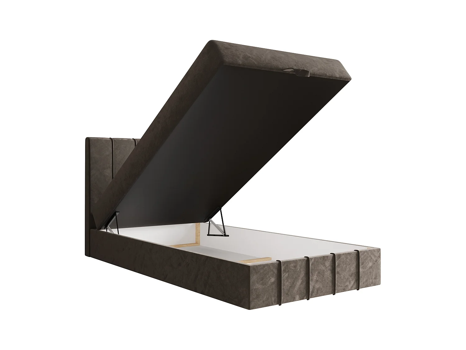 Łóżko kontynentalne BAHAMA 100x200 Monolith 15