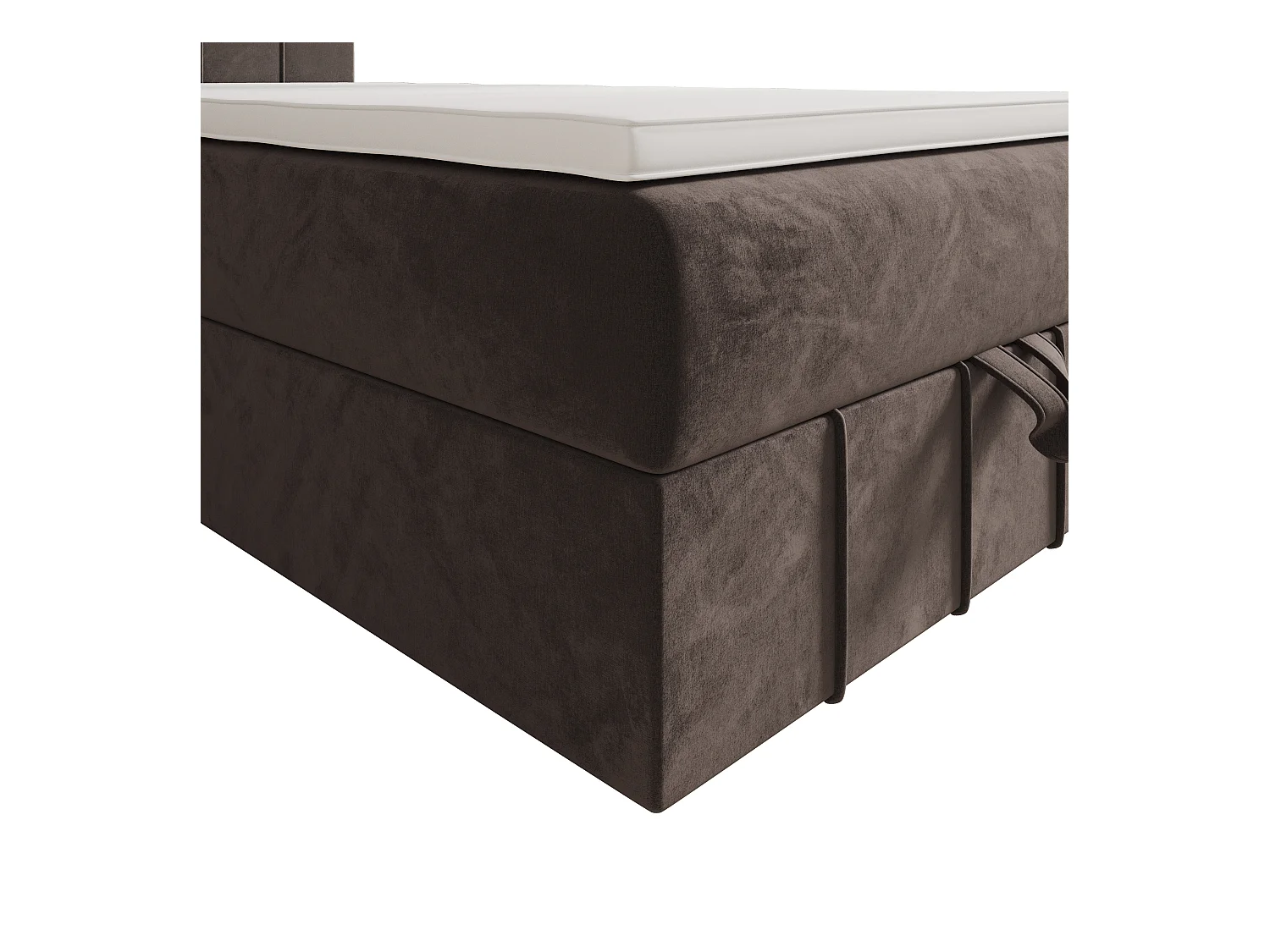 Łóżko kontynentalne BAHAMA 100x200 Monolith 15