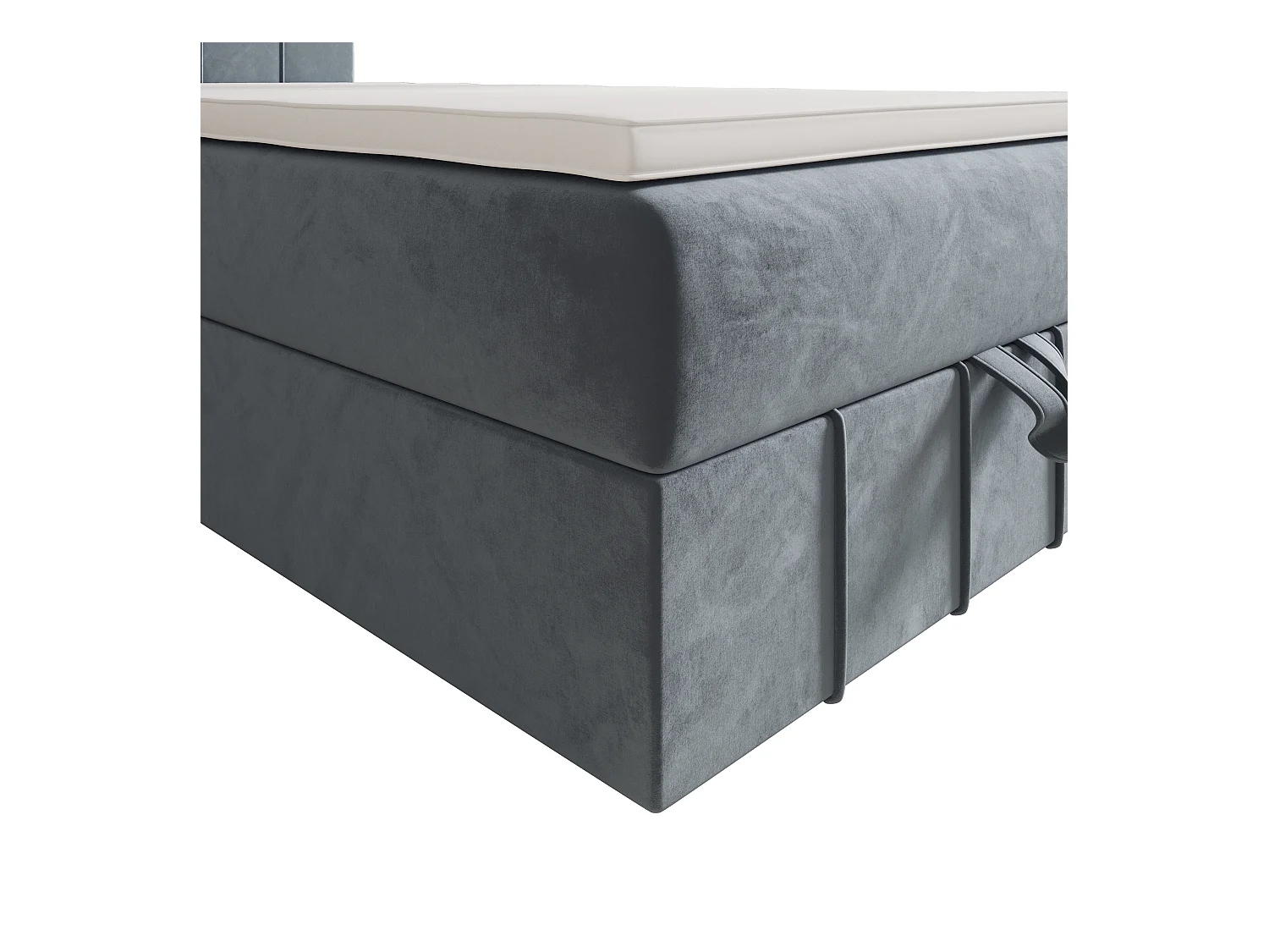 Łóżko kontynentalne BAHAMA 100x200 Monolith 72