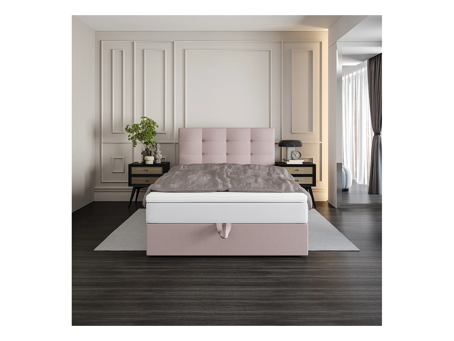 Boxspringbett DUO 1 120x200 Cosmic 14