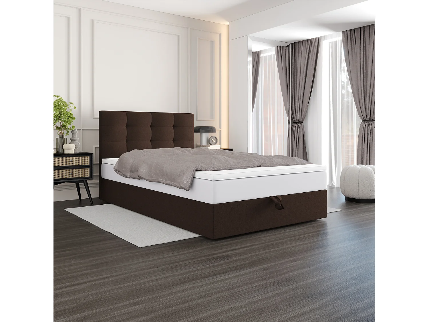 Boxspringbett DUO 1 100x200 Cosmic 800