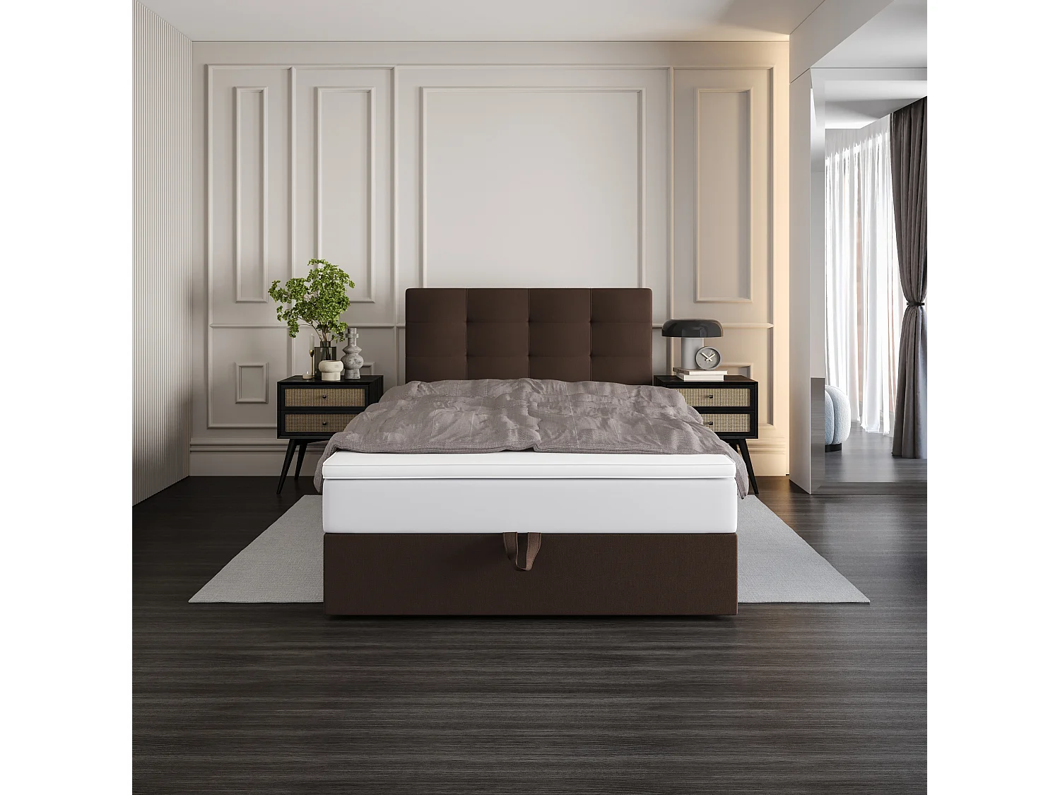 Boxspringbett DUO 1 100x200 Cosmic 800