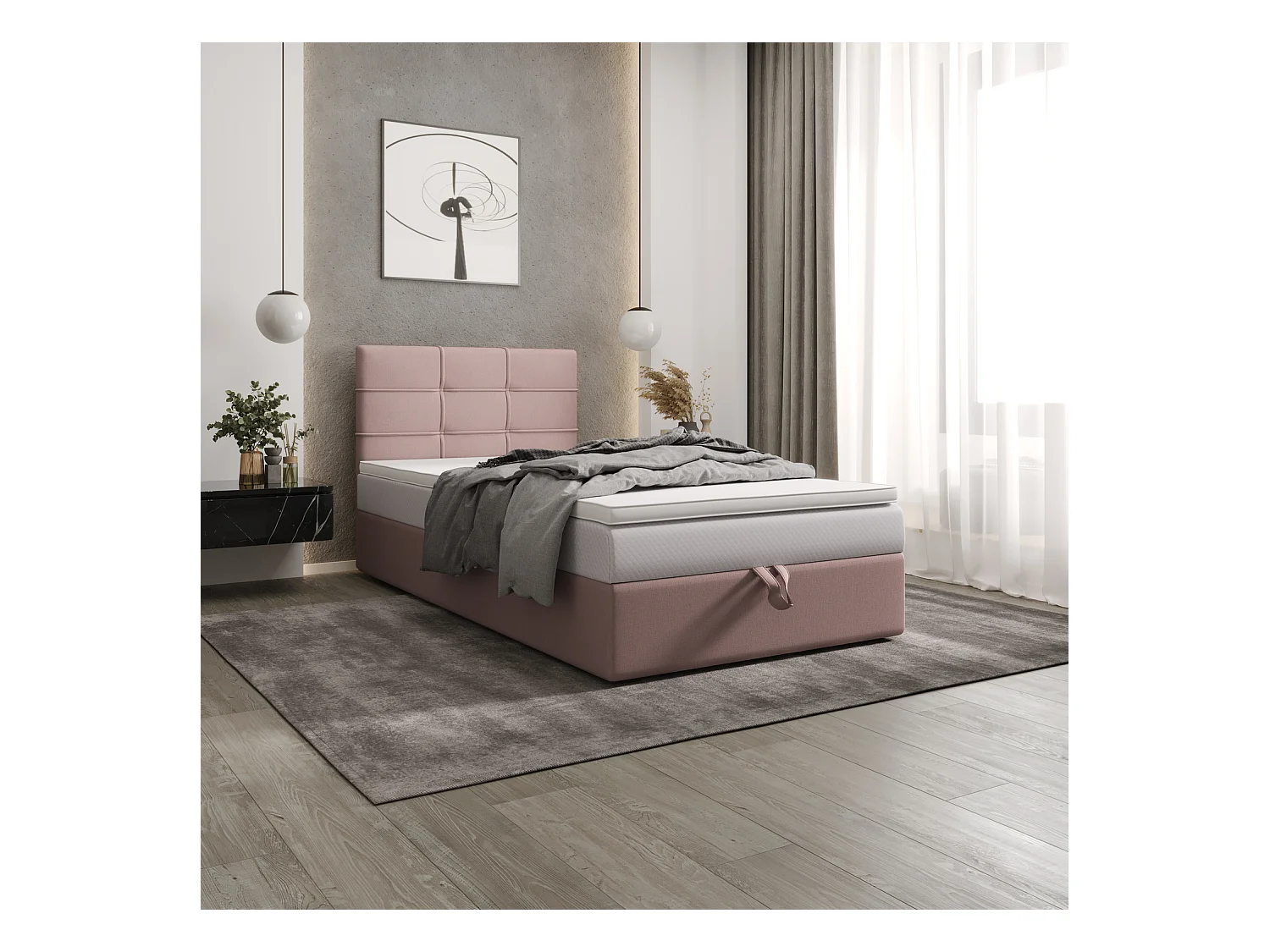 Boxspringbett DUO 2 90x200 Cosmic 14