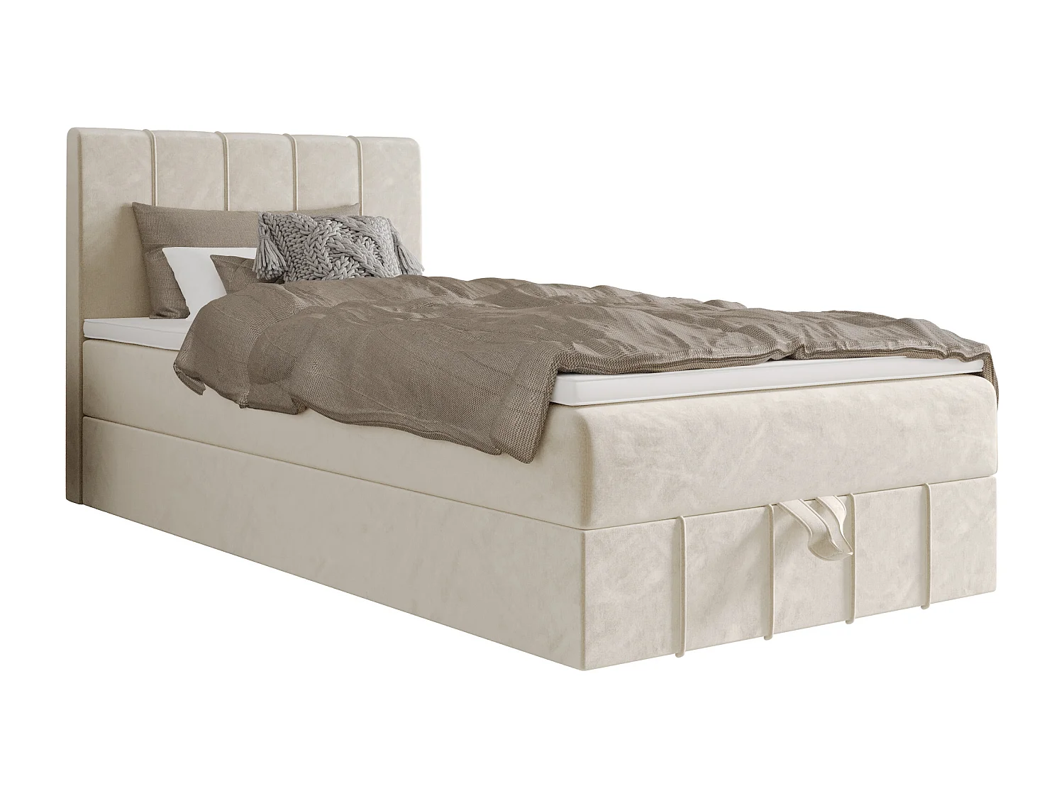 Boxspringbett BAHAMA 90x200 Monolith 02