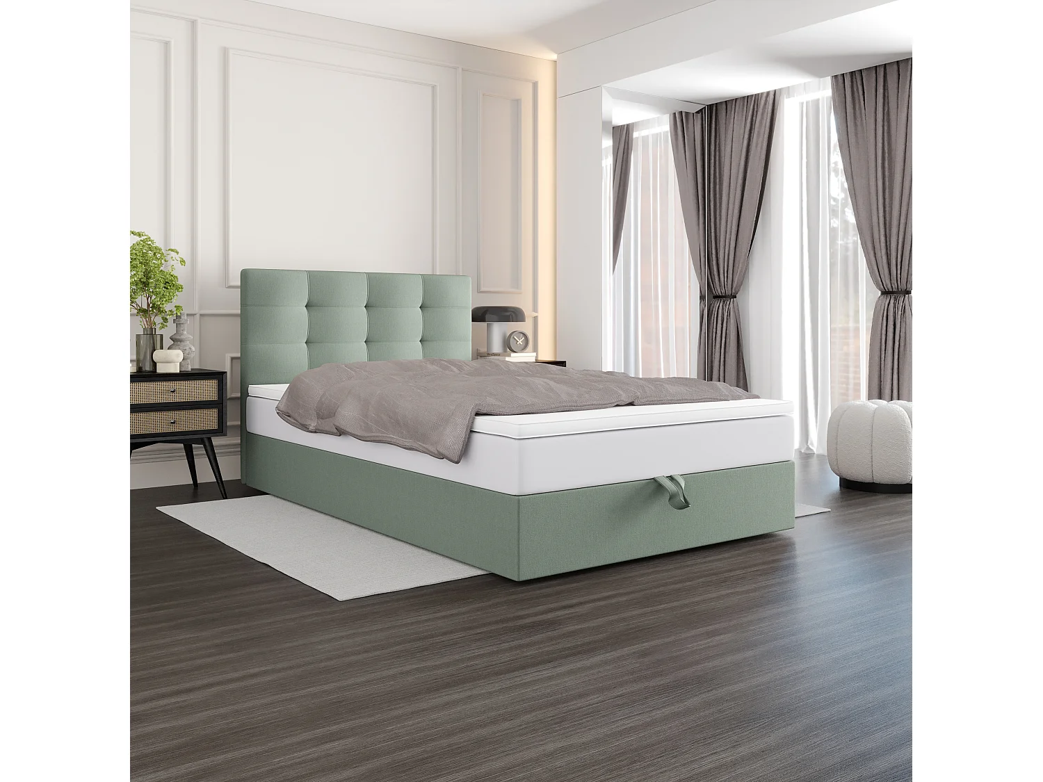 Boxspringbett DUO 1 100x200 Cosmic 16