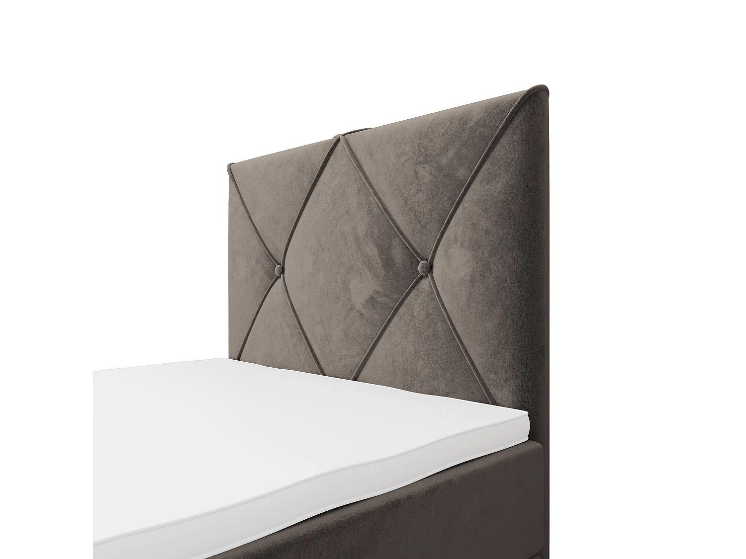 Boxspringbett ALTEA 100x200 Monolith 15