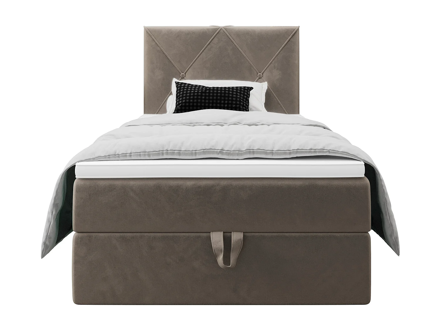 Boxspringbett ALTEA 100x200 Monolith 15