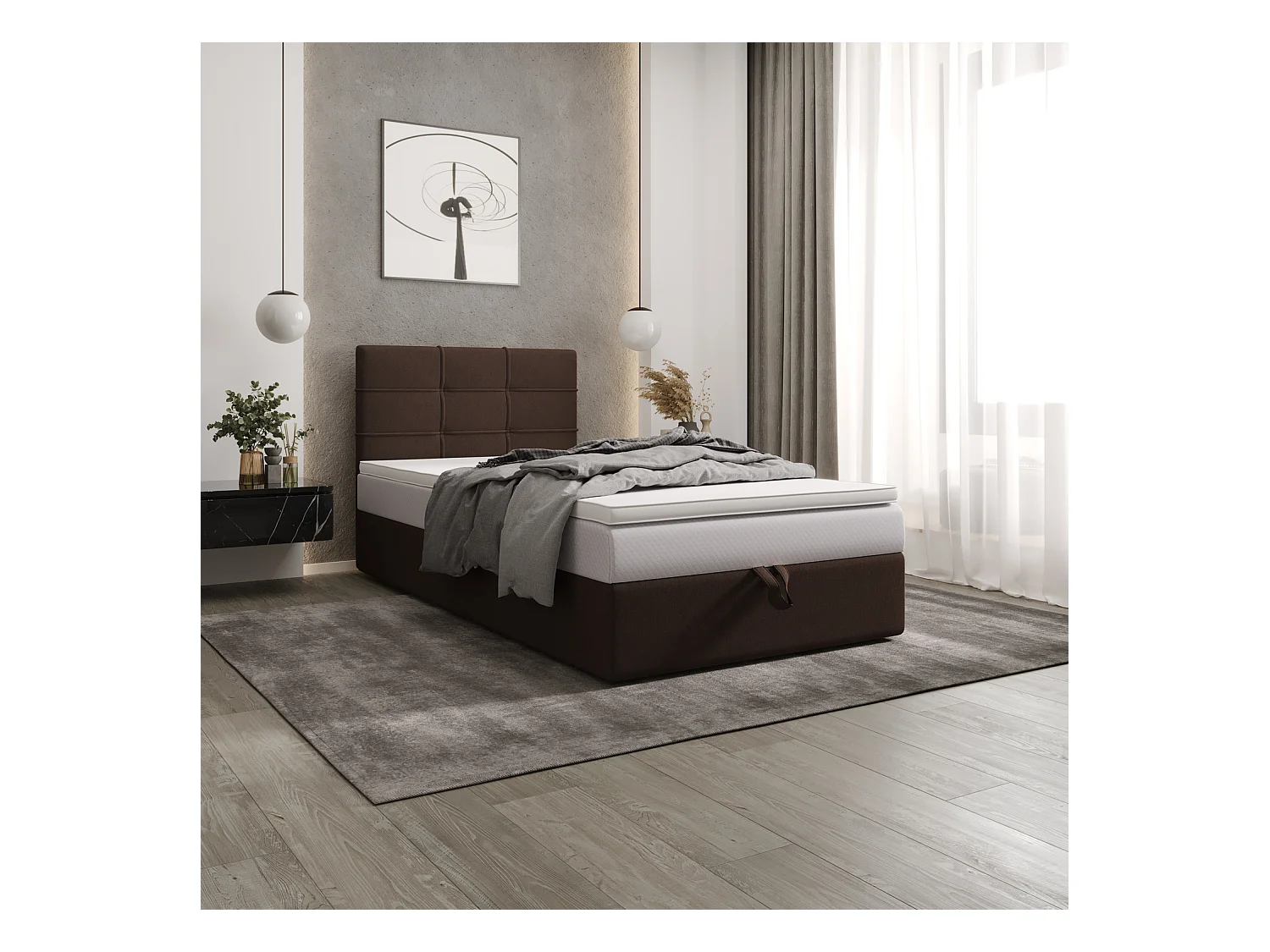Boxspringbett DUO 2 120x200 Cosmic 800