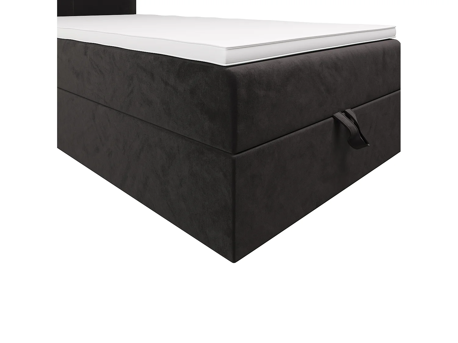 Boxspringbett ALTEA 90x200 Monolith 92