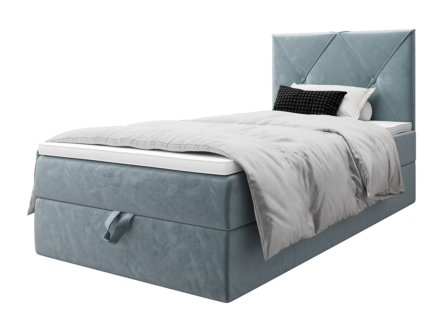 Boxspringbett ALTEA 90x200 Monolith 72