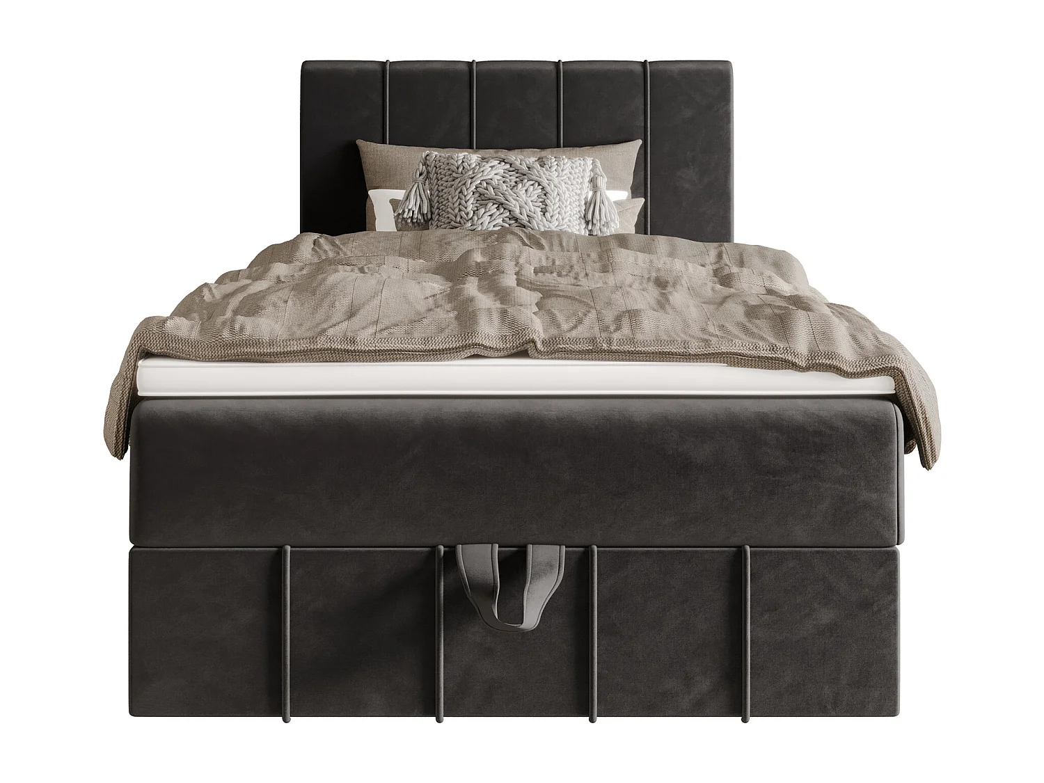Boxspringbett BAHAMA 100x200 Monolith 92