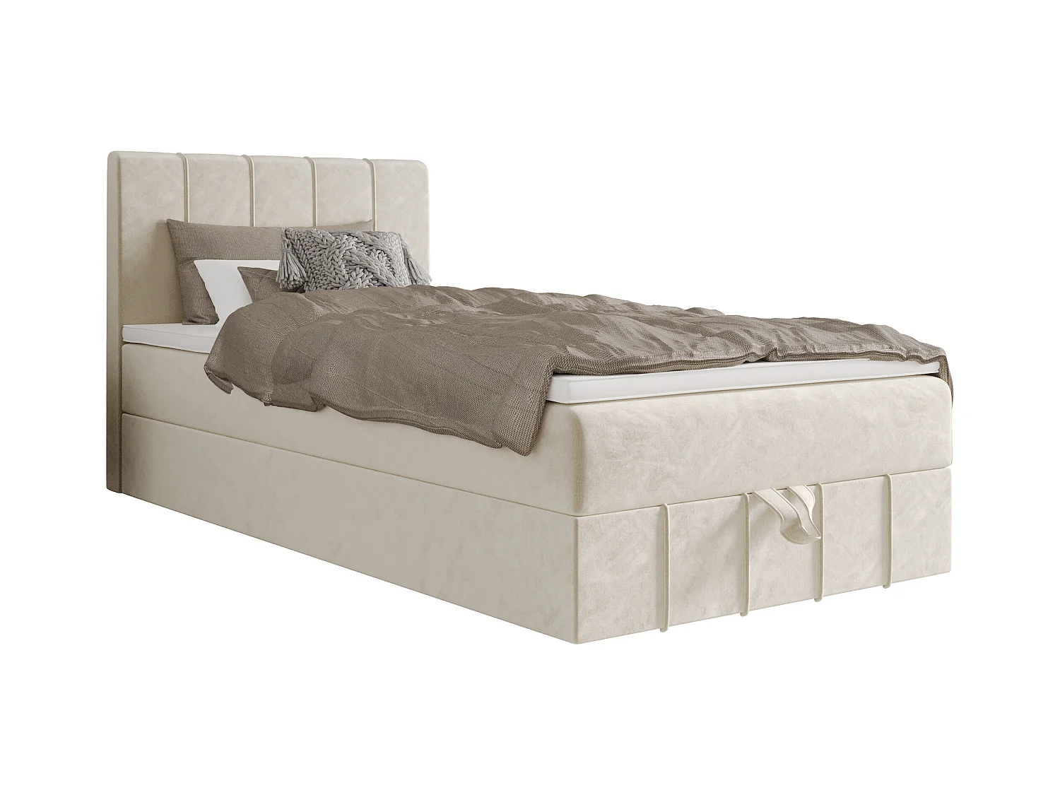 Boxspringbett BAHAMA 100x200 Monolith 02
