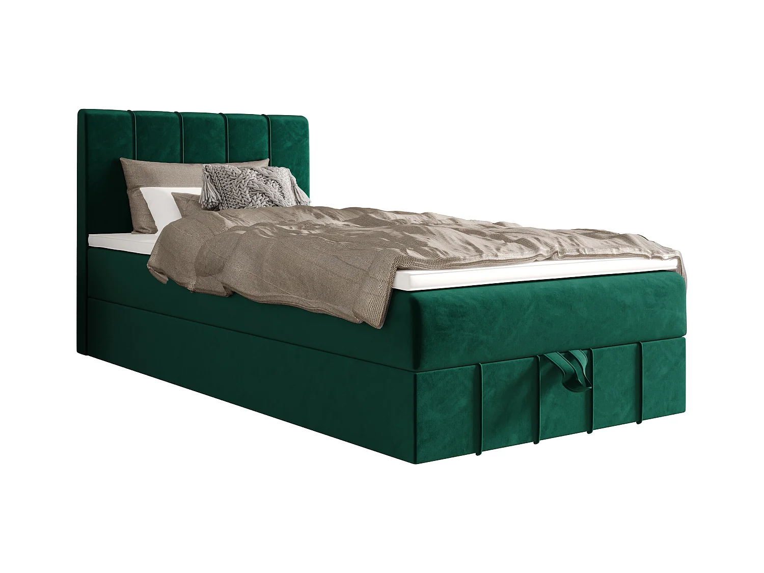 Boxspringbett BAHAMA 100x200 Monolith 37