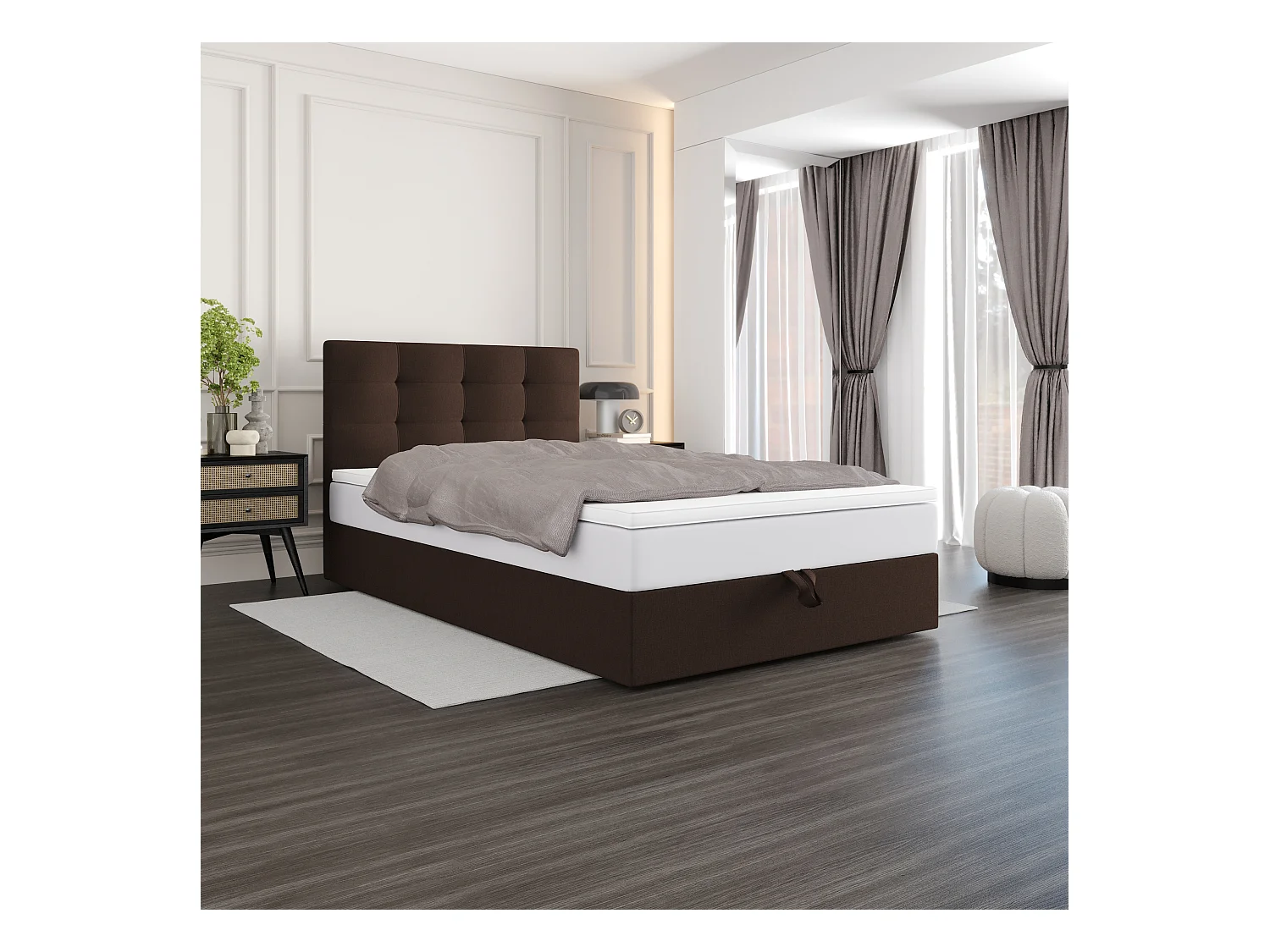 Boxspringbett DUO 1 120x200 Cosmic 800