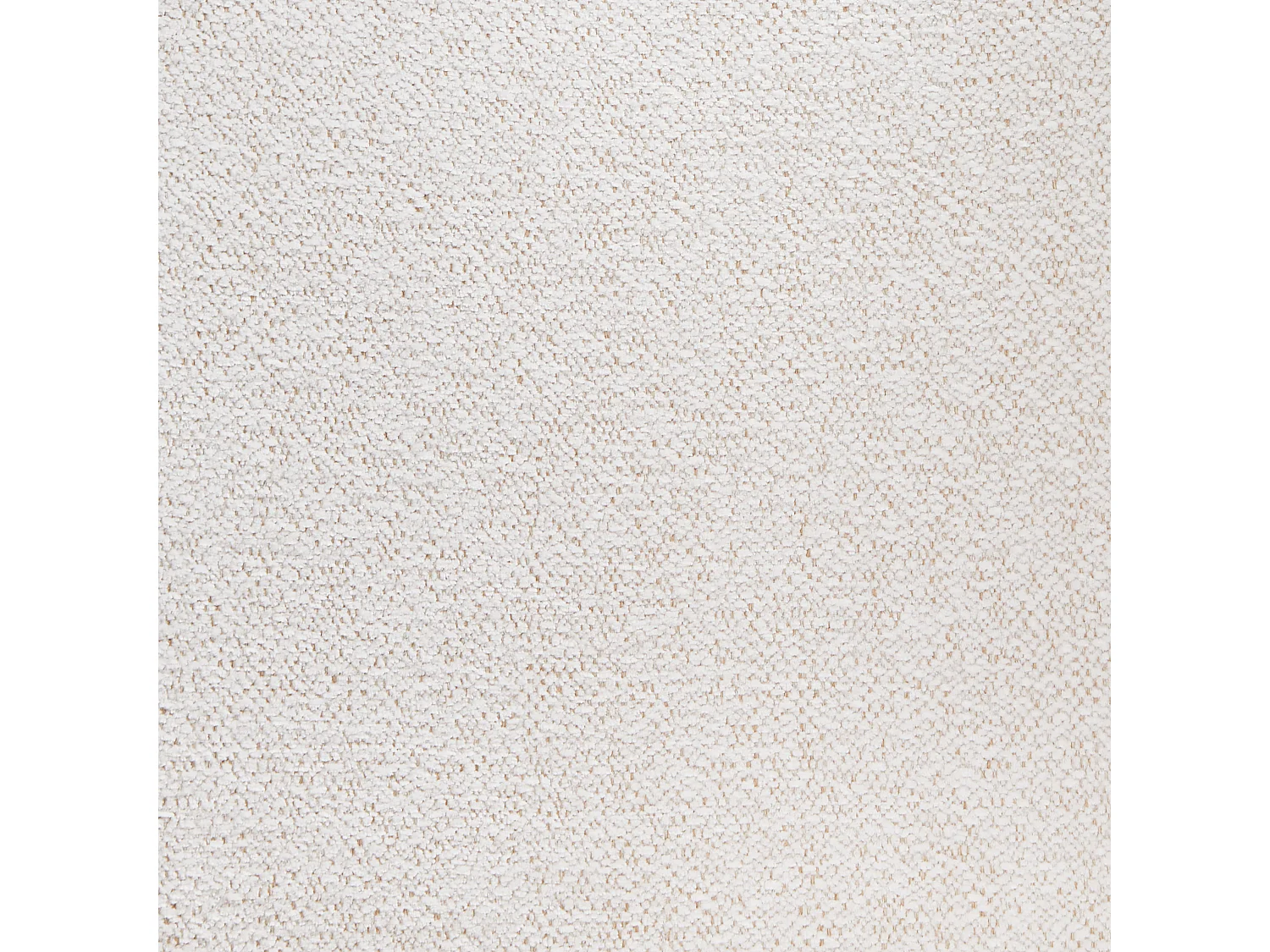 Schaukelsessel VIKEN Stoff Cremeweiss