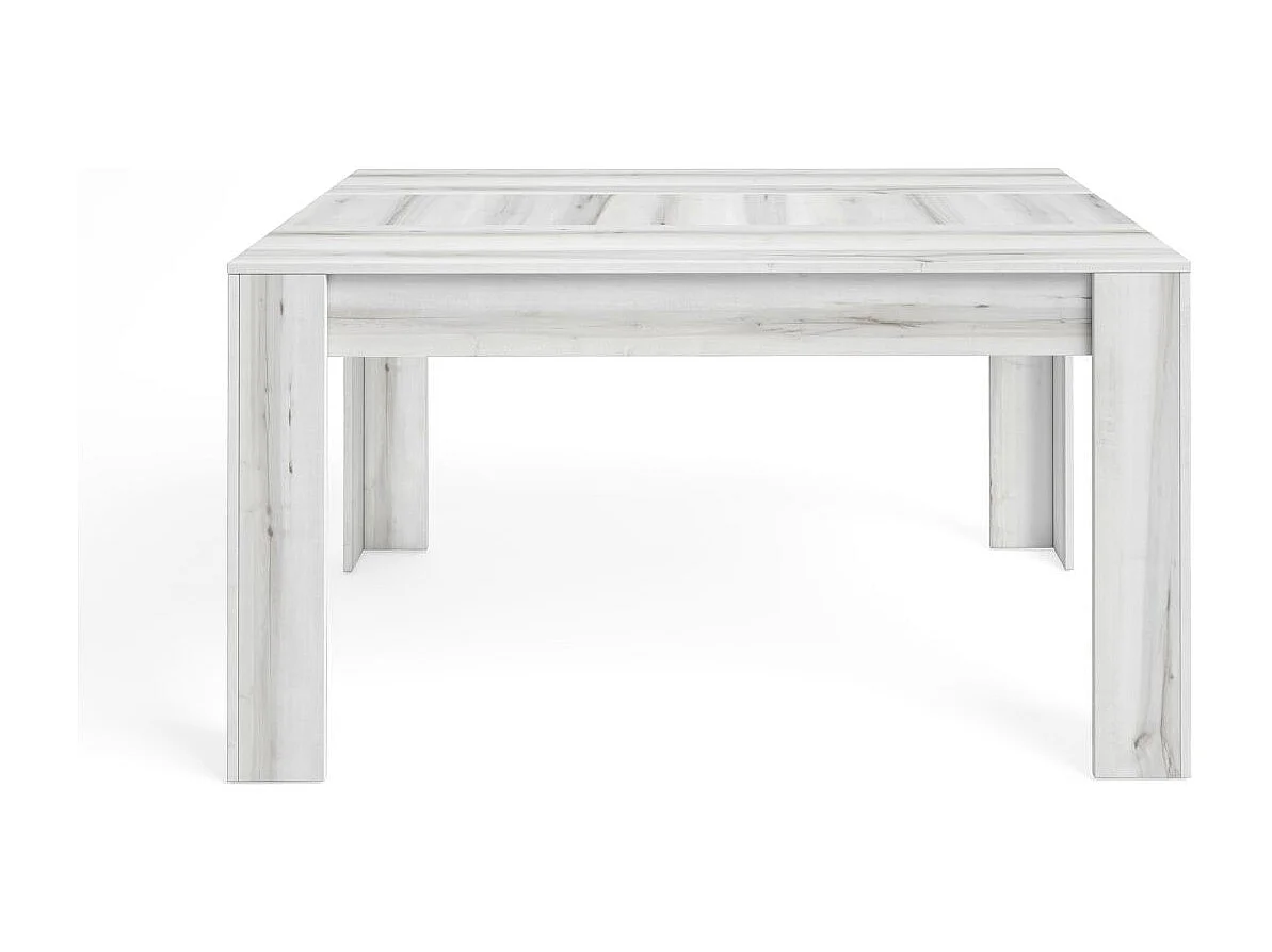 Mesa de comedor Bass extensible albo 76,1x140,4-200x90,4 cm