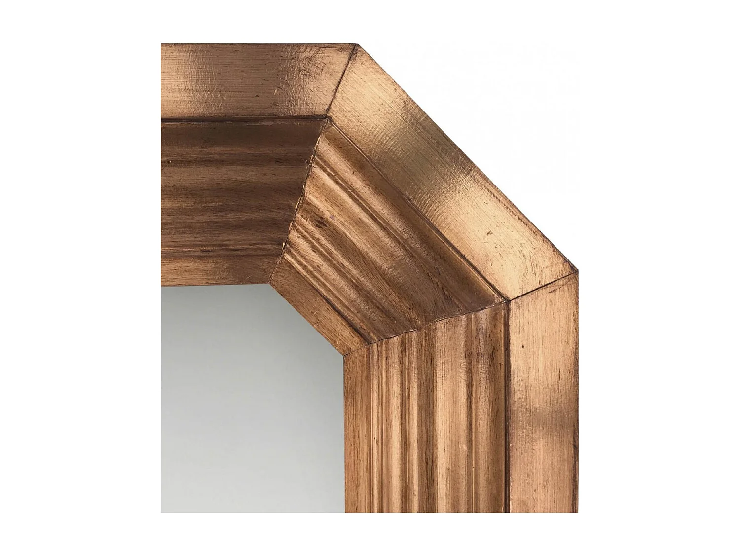 Grand miroir laiton cuivre Laiton Cuivre - Décoration d'Autrefois