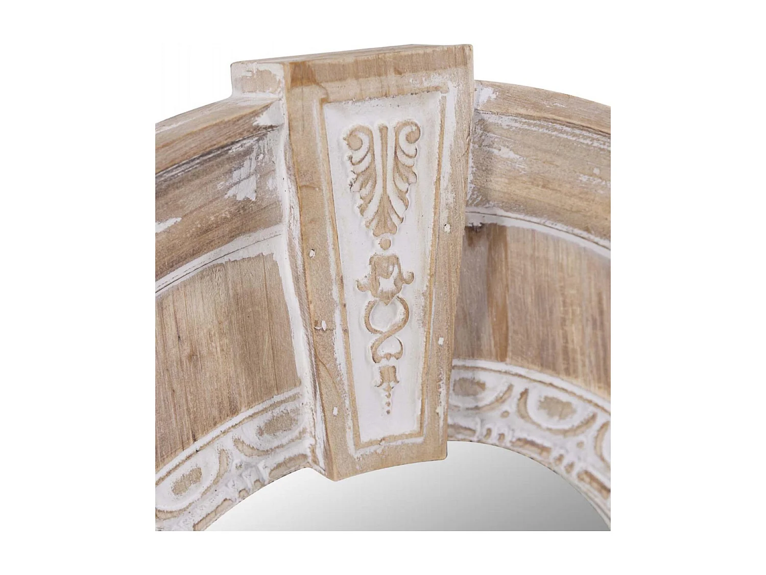 Miroir Bois Marron - Décoration d'Autrefois