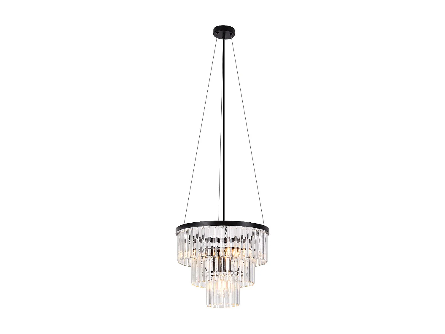 NETTLIFE Suspension Table à manger Lampe de salle à manger Suspendue Lampe suspendue E27 Lampe de salon Chambre Noir