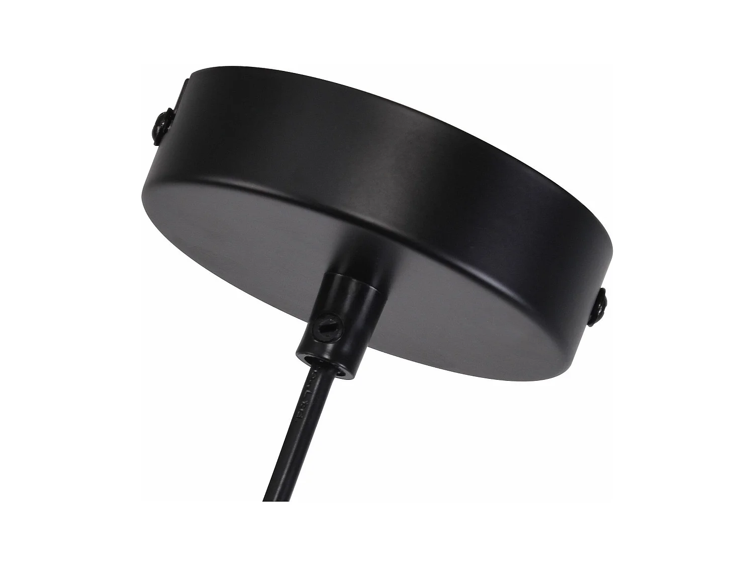 NETTLIFE Lampe à Suspension Pour Table à Manger En Cristal Noir Moderne 1 Flamme E27