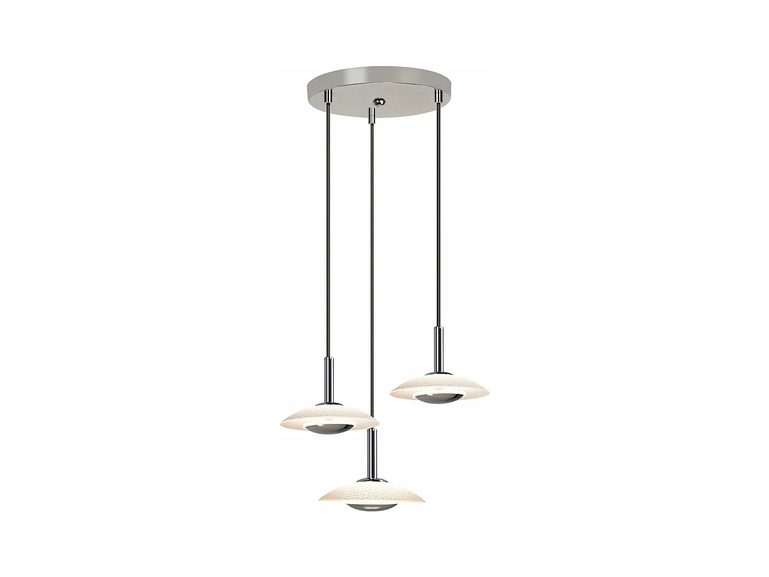 NETTLIFE LED hanglamp eettafel hanglamp modern design eetkamer hanglamp 3000K warm wit 3 vlammen