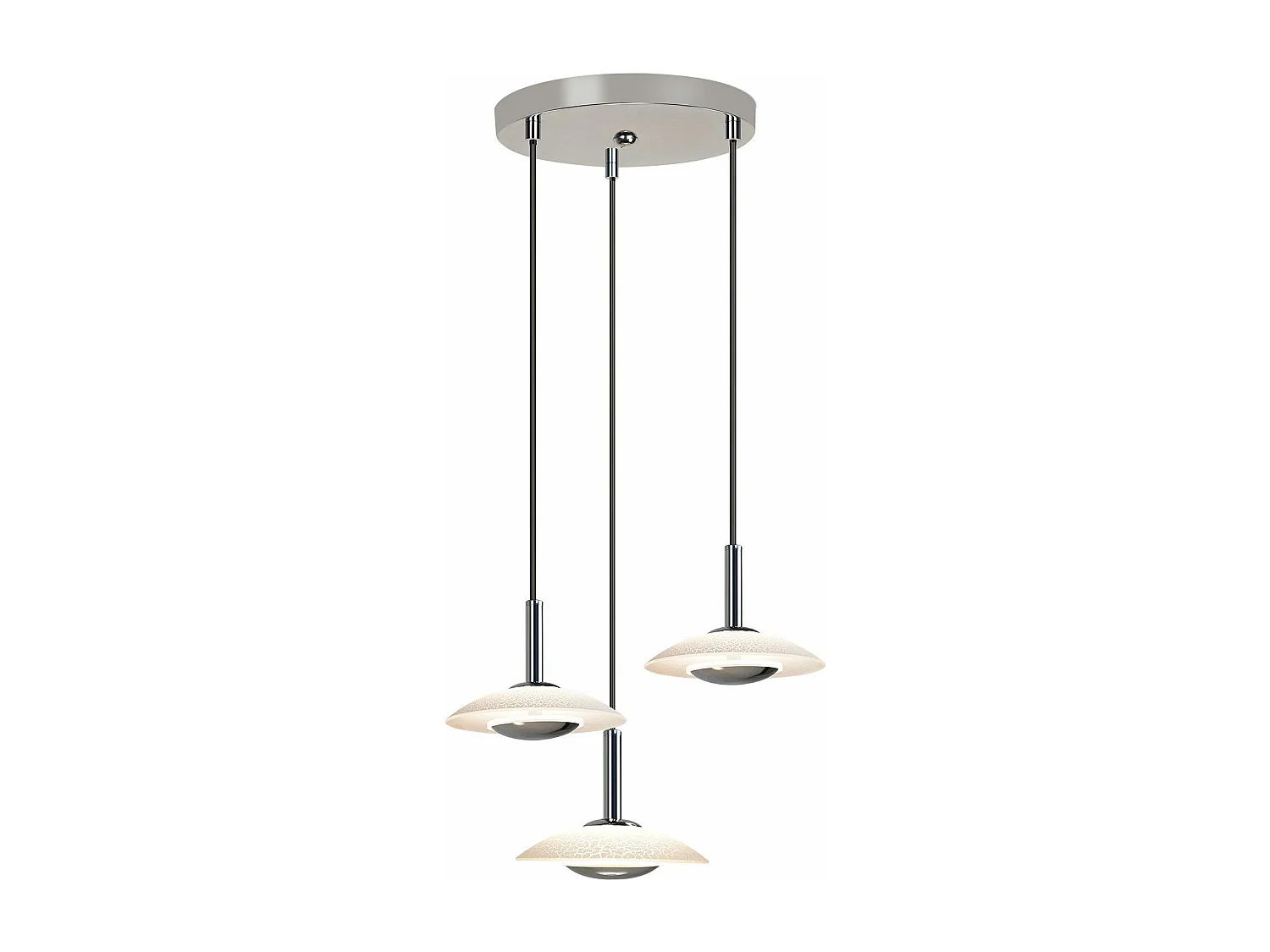 NETTLIFE LED Pendelleuchte Esstisch Hängelampe Modernes Design Esszimmer Hängelampe 3000K Warmweiß 3 Flammen