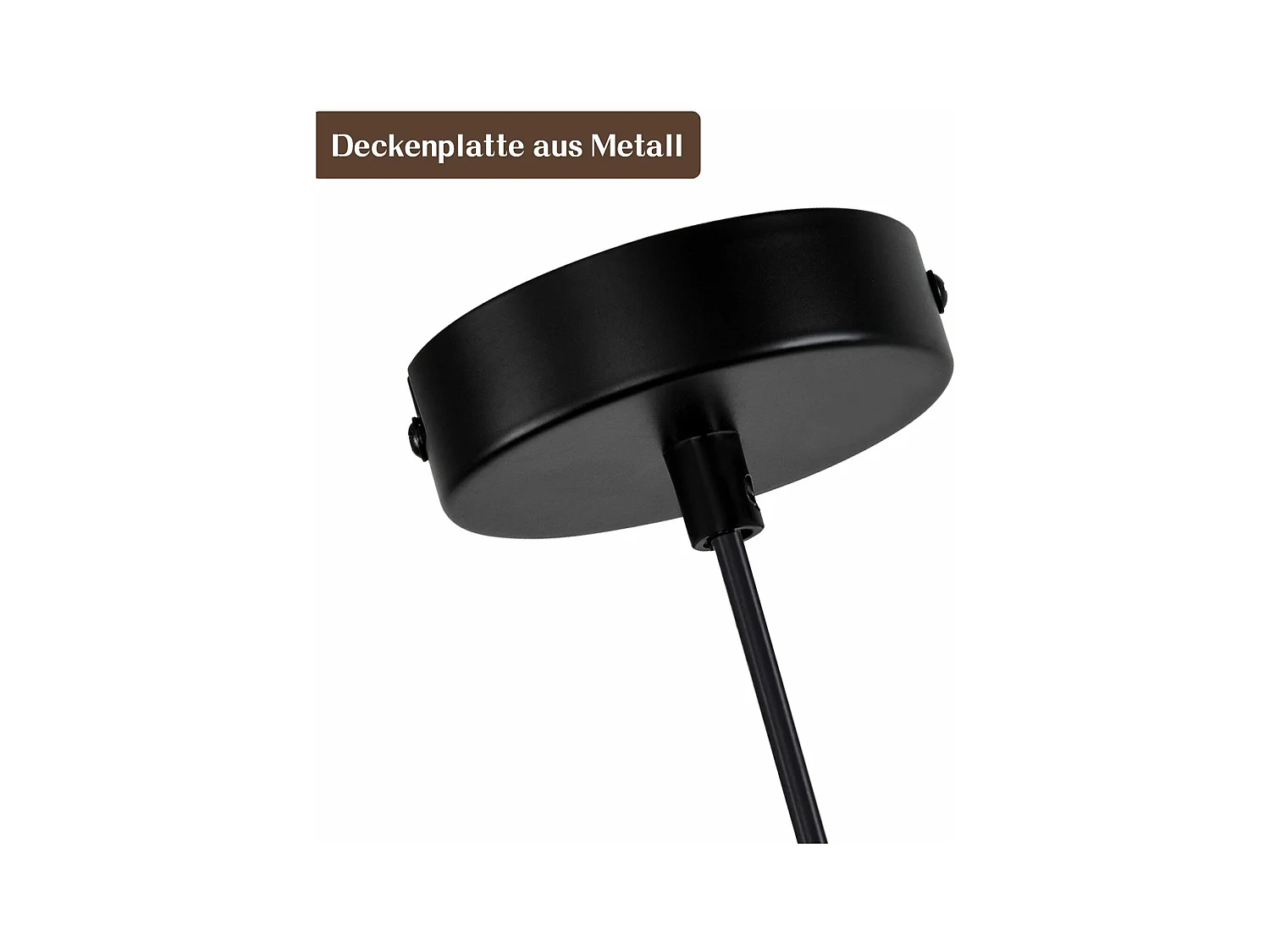 NETTLIFE Lampe à Suspension Pour Table à Manger Vintage En Verre Gris Fumé E27 Pour Salon Ou Cuisine