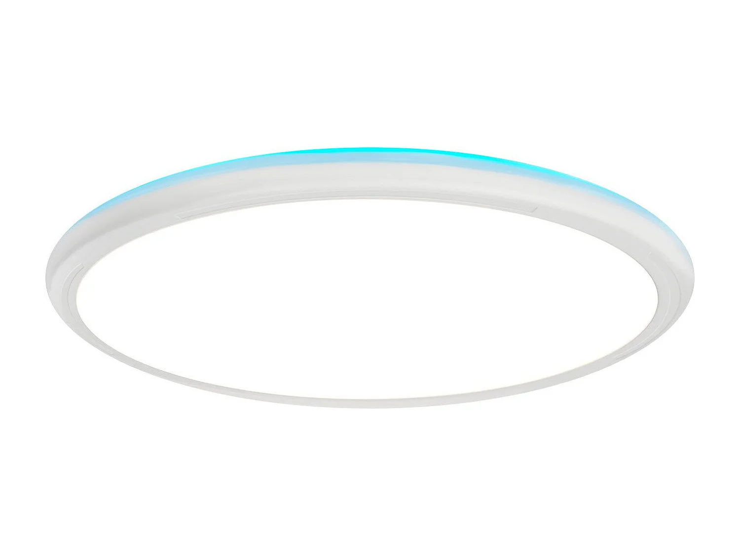 NETTLIFE Plafonnier LED Plafonnier Chambre - Cuisine Lampe Plate RGB 23W Lampe de Salle de Bain Ronde 30CM Télécommande