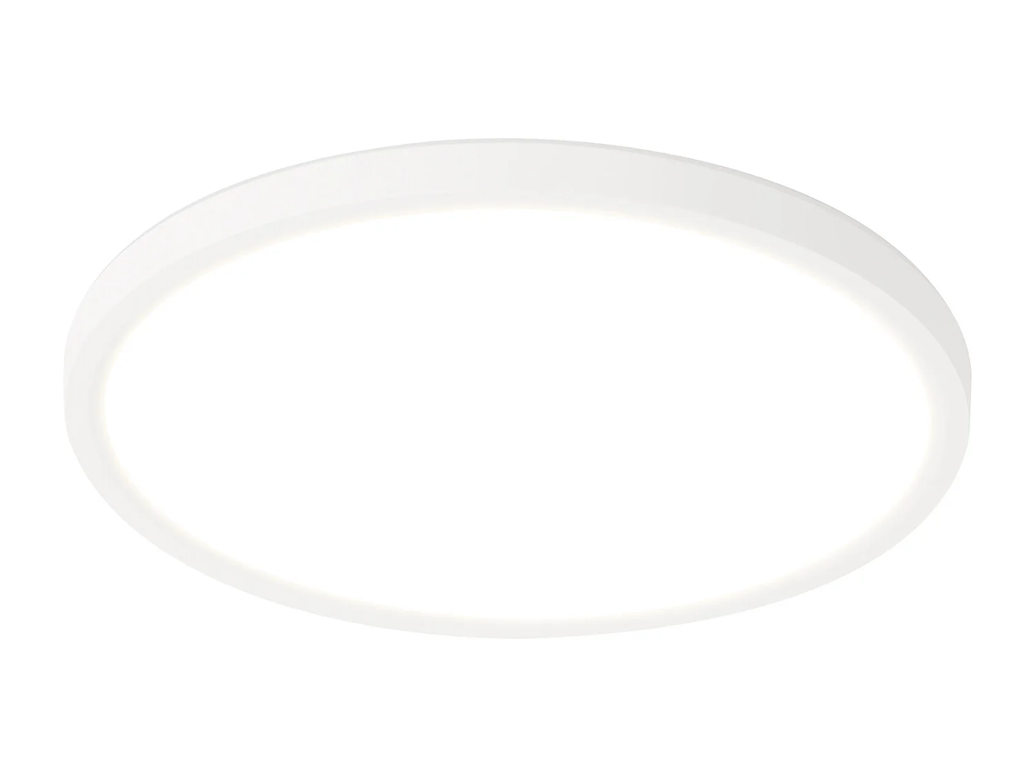 NETTLIFE Plafonnier LED Plat Pour Chambre à Coucher Noir 18cm 15w Lampe De Salle De Bain à Intensité Variable