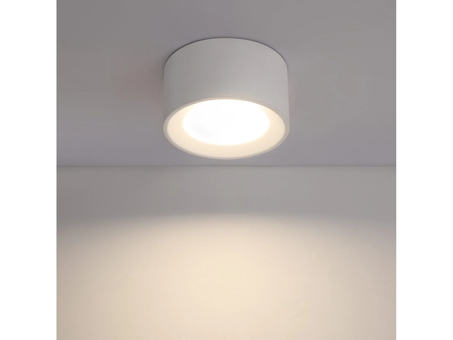 NETTLIFE Reflektor montowany na powierzchni 4 sztuki Okrągły reflektor montowany na powierzchni Biały Gx53 Płaski nowoczesny maks. 10 W