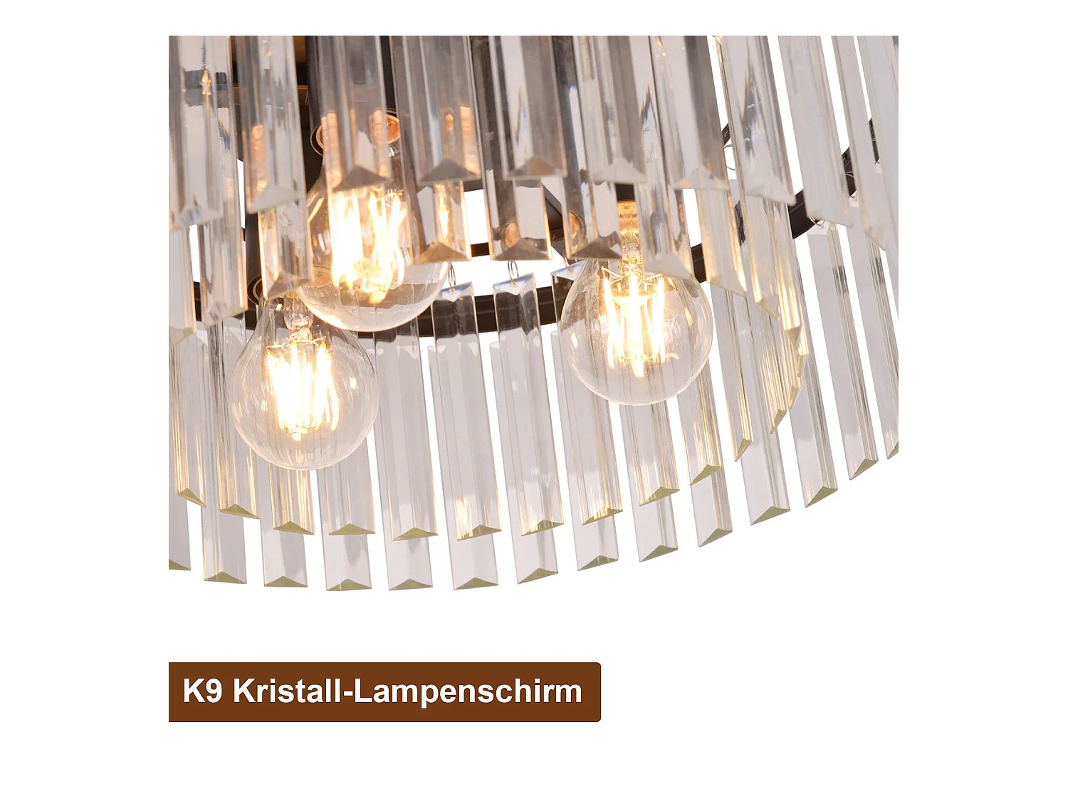 NETTLIFE Lampa sufitowa do sypialni, salonu, czarna Lampa do sypialni E27, nowoczesna lampa do salonu