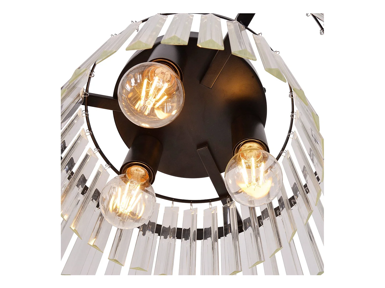 NETTLIFE Plafondlamp voor Slaapkamer Woonkamer Zwarte Slaapkamerlamp E27 Moderne Woonkamerlamp