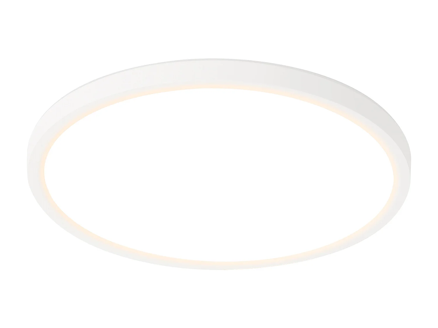 NETTLIFE Plafonnier LED Plat Pour Chambre à Coucher 18 Cm 15 W Non Dimmable Blanc Chaud 3 000 K