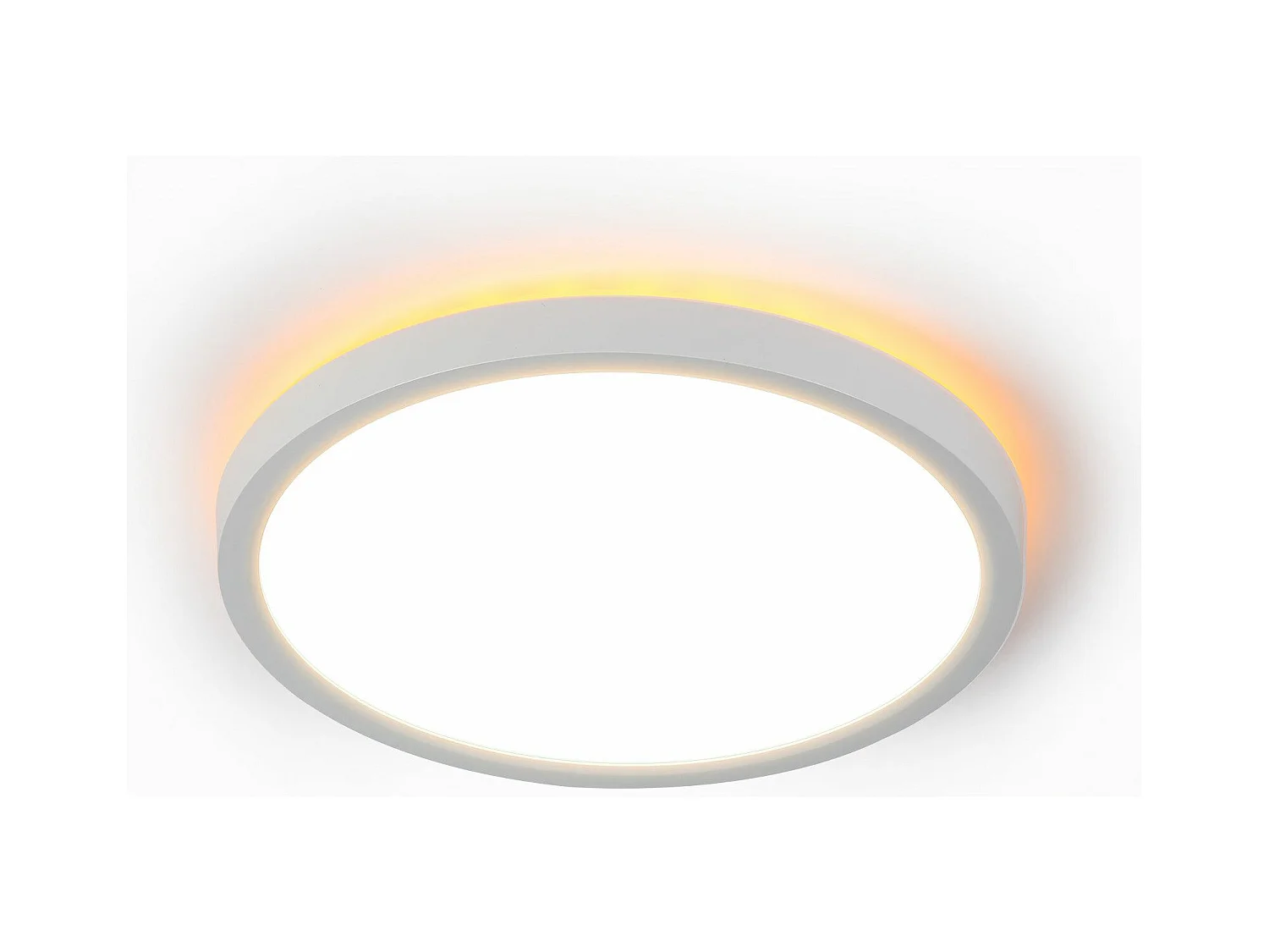 NETTLIFE Plafonnier LED  Plat 22cm 18w à Intensité Variable Pour Chambre Cuisine 3000k - 6500k