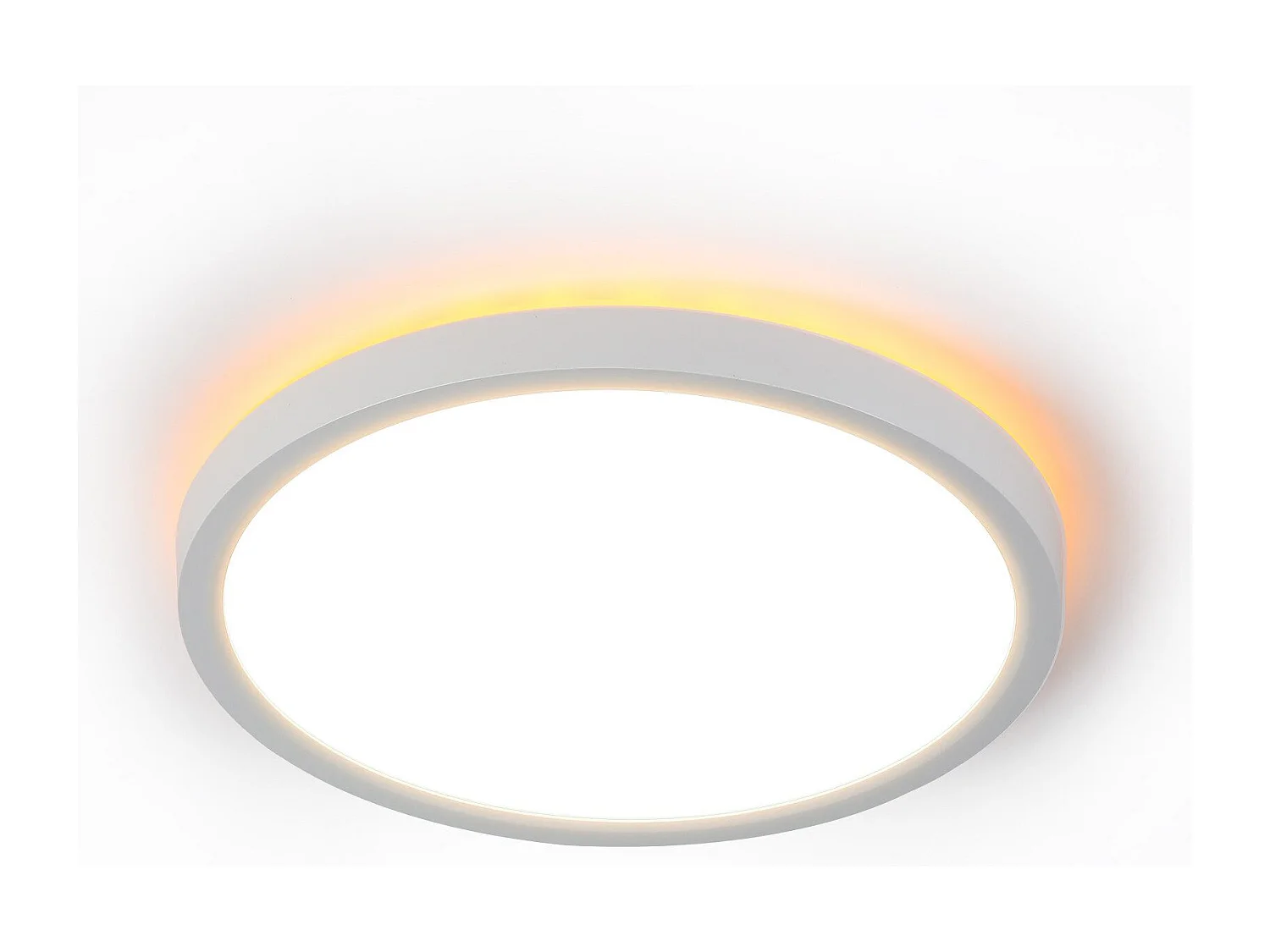 NETTLIFE Plafonnier LED  Plat 22cm 18w à Intensité Variable Pour Chambre Cuisine 3000k - 6500k