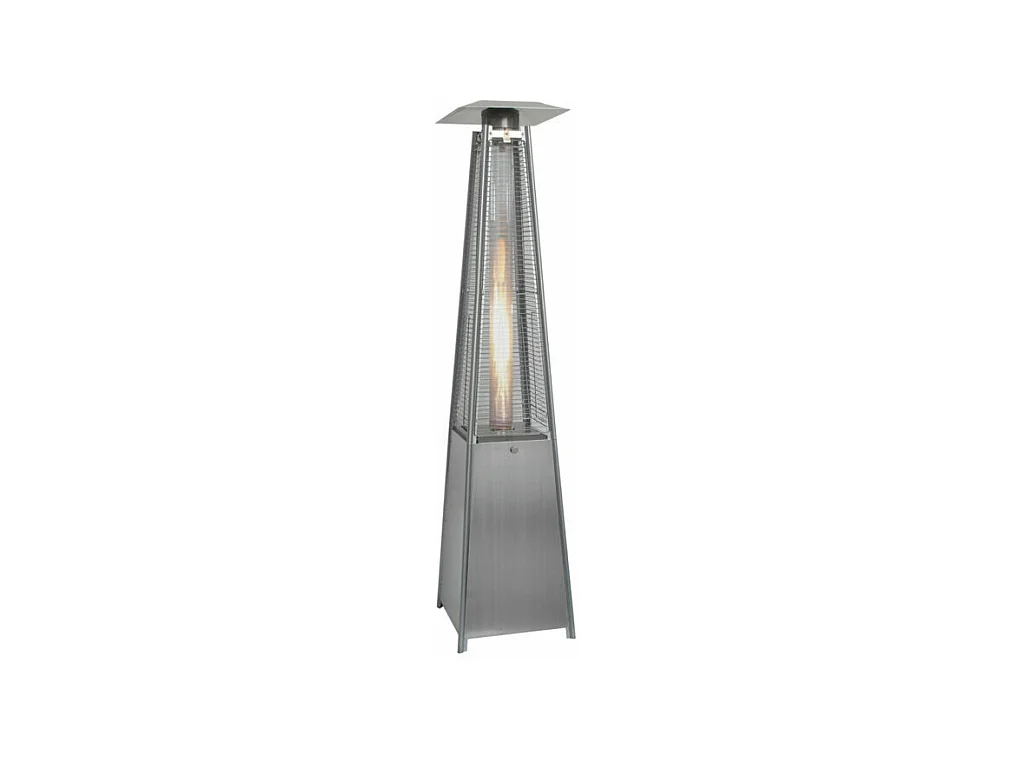 Chauffe terrasse hexagonal Inox ASTRA