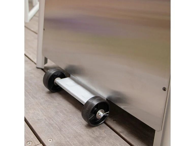 Chauffe terrasse à gaz 10000 W inox hexagonal ASTRA