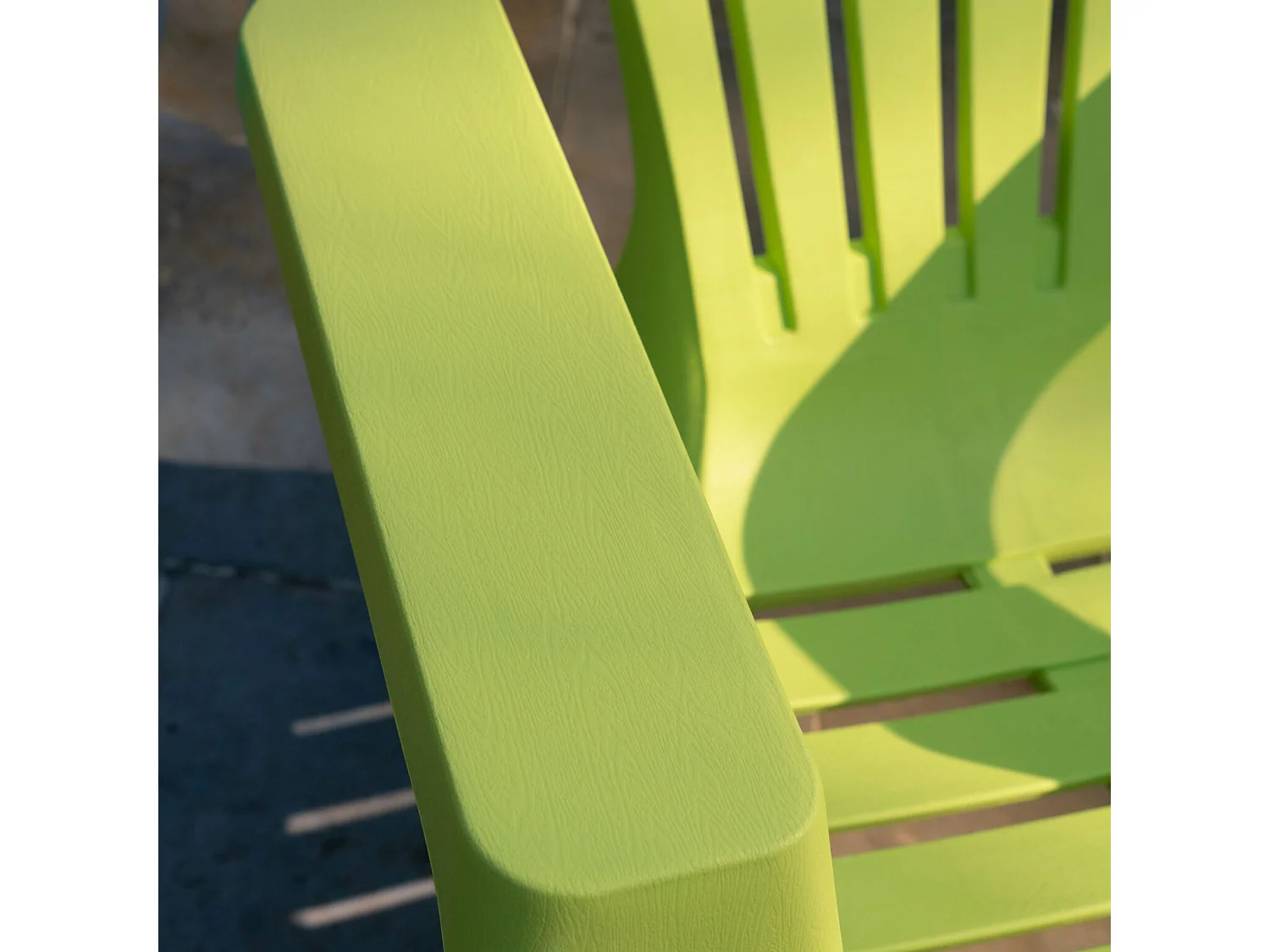 Lot de 4 Fauteuils adirondack Anis