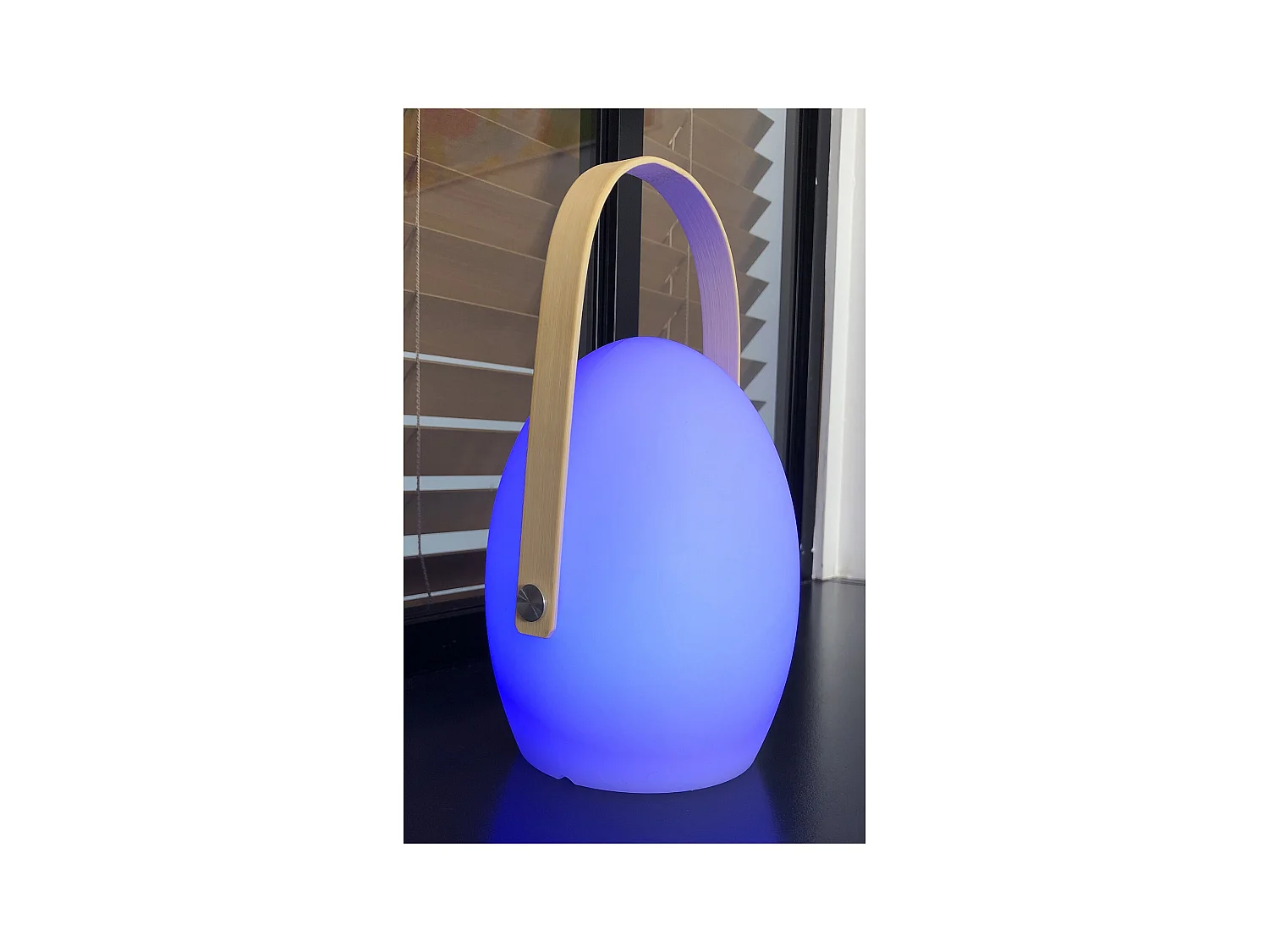 Lampe de table led ovale FARO