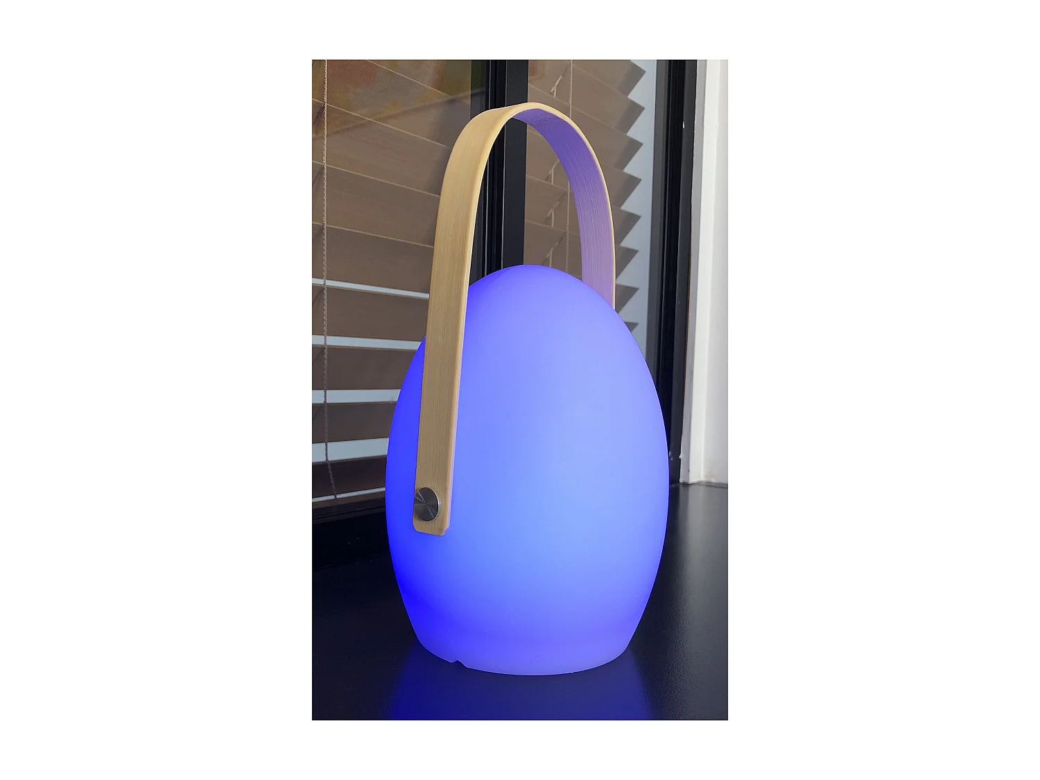 Lampe de table led ovale FARO