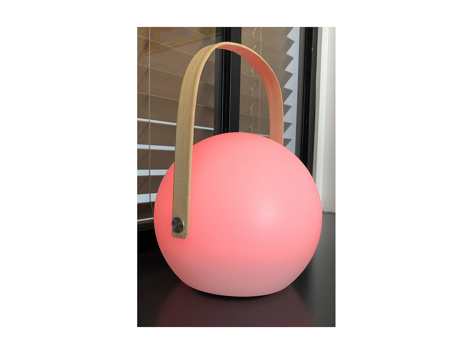 Lampe de table led ronde ATOM