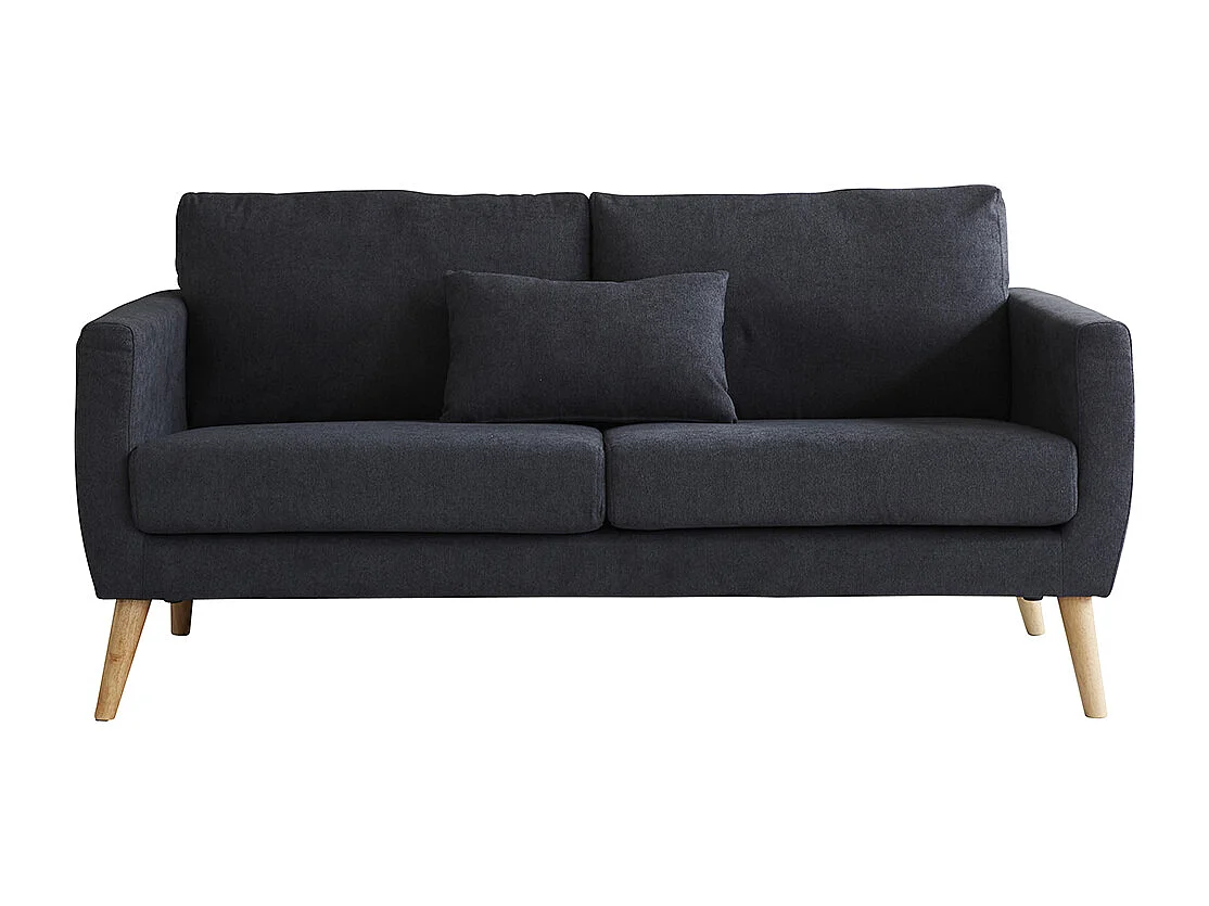 Canapé gris foncé intemporel MORA Wilsa Indoor