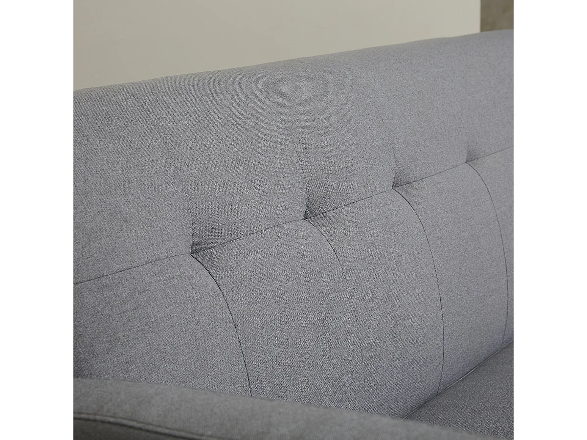 Canapé gris souris MALMO Wilsa Indoor