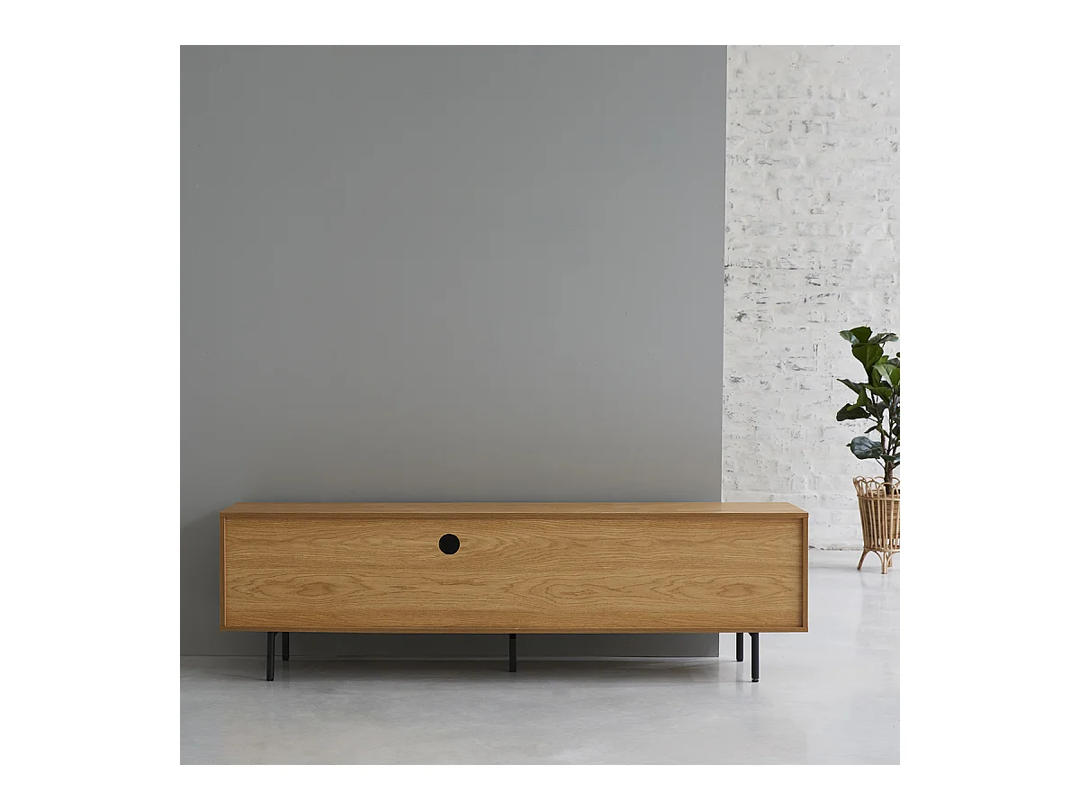 Meuble TV BERLIN 3 placards Wilsa Indoor