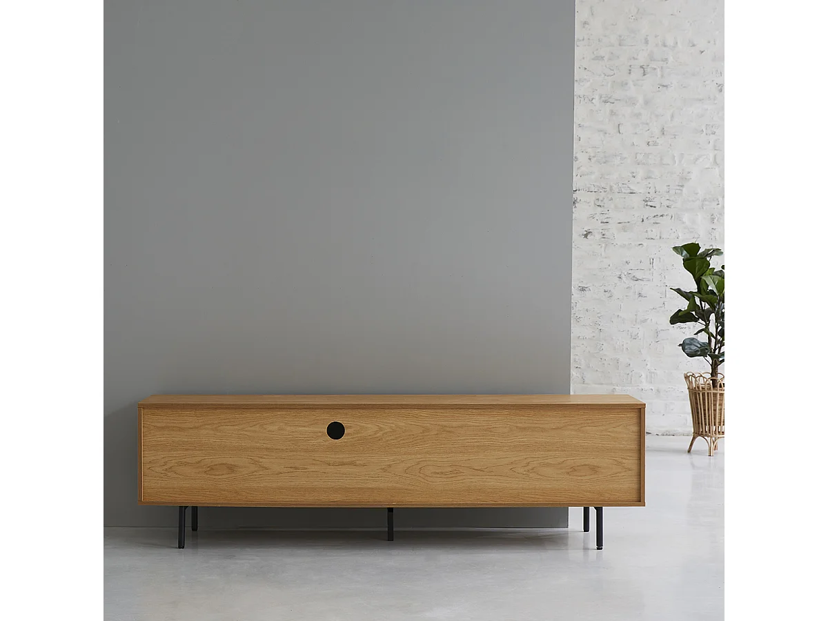 Meuble TV BERLIN 3 placards Wilsa Indoor