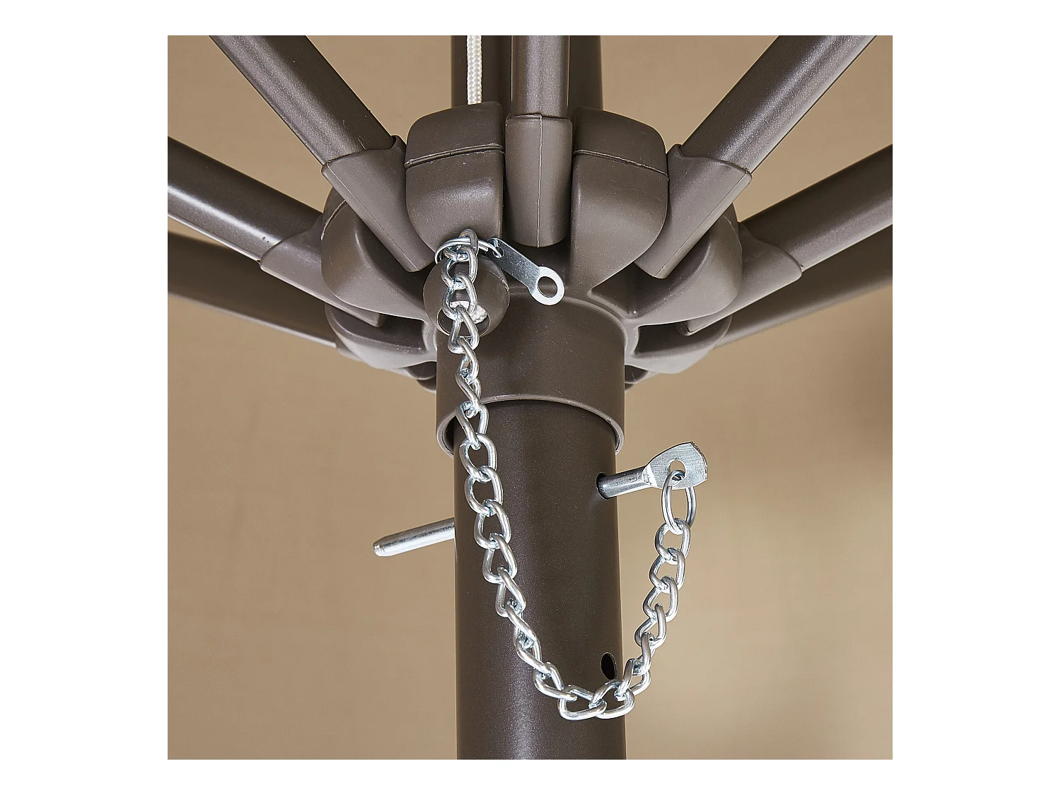 Parasol rond classic 270 cm