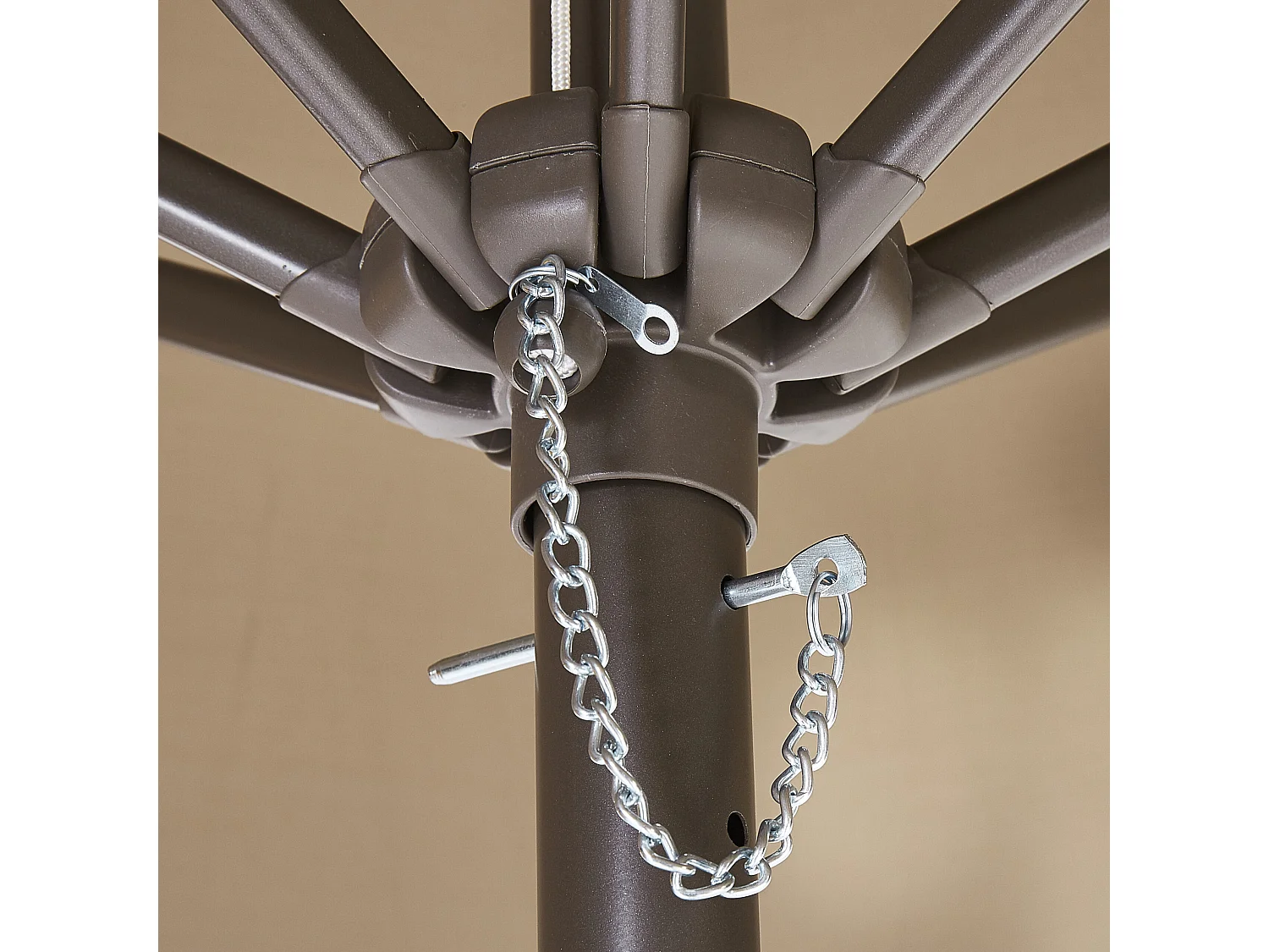 Parasol rond classic 270 cm